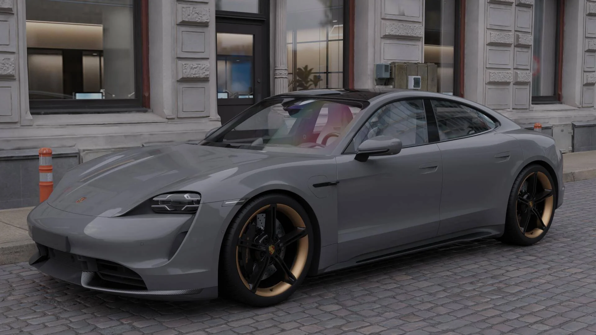 Porsche Taycan Wheel colors compared: High-Gloss Black vs. Bronze Inserts vs. Full Bronze 36C60ED2-B92A-4A31-8438-5A559815D007