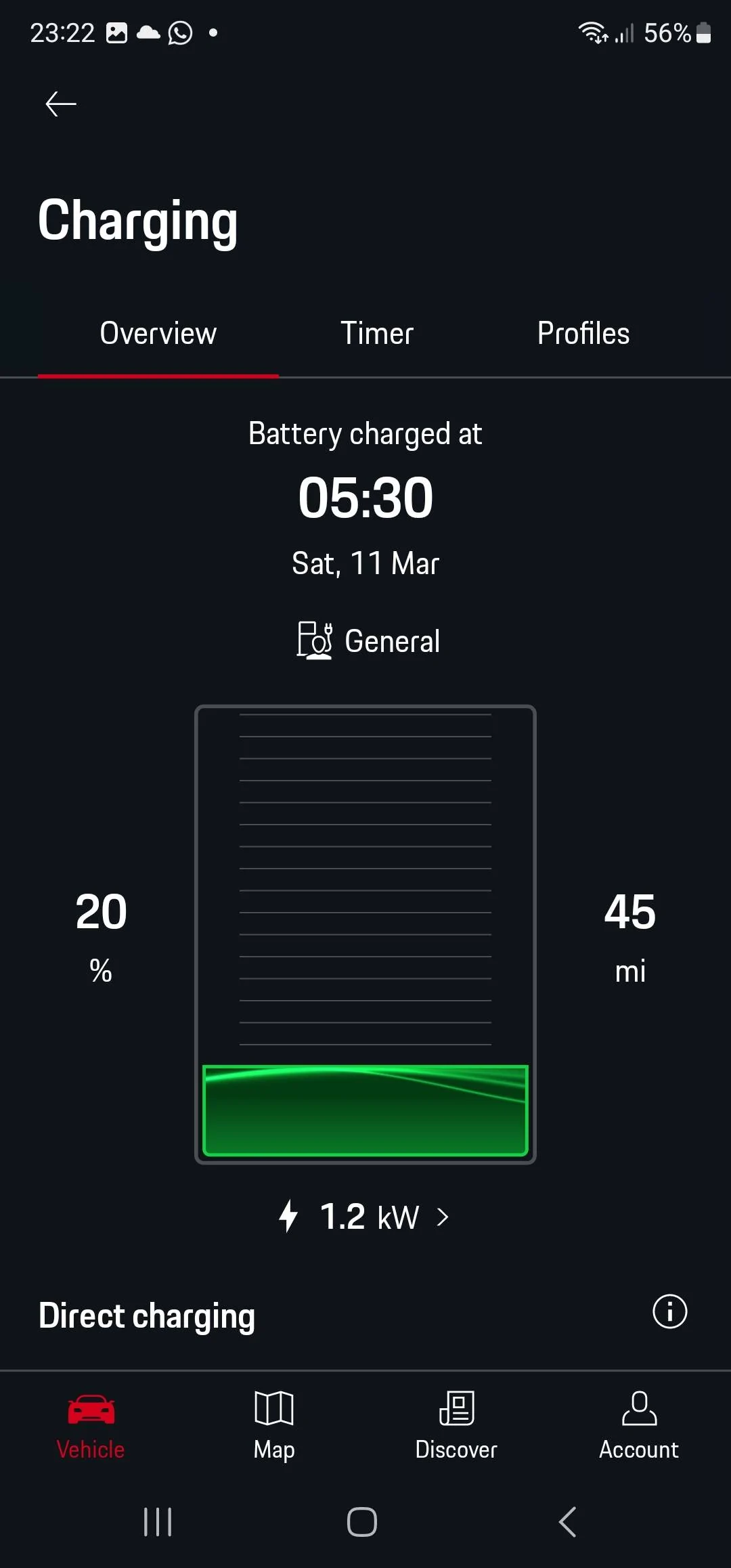 Porsche Taycan AC charging fails for no reason Screenshot_20230309_232233_My Porsch