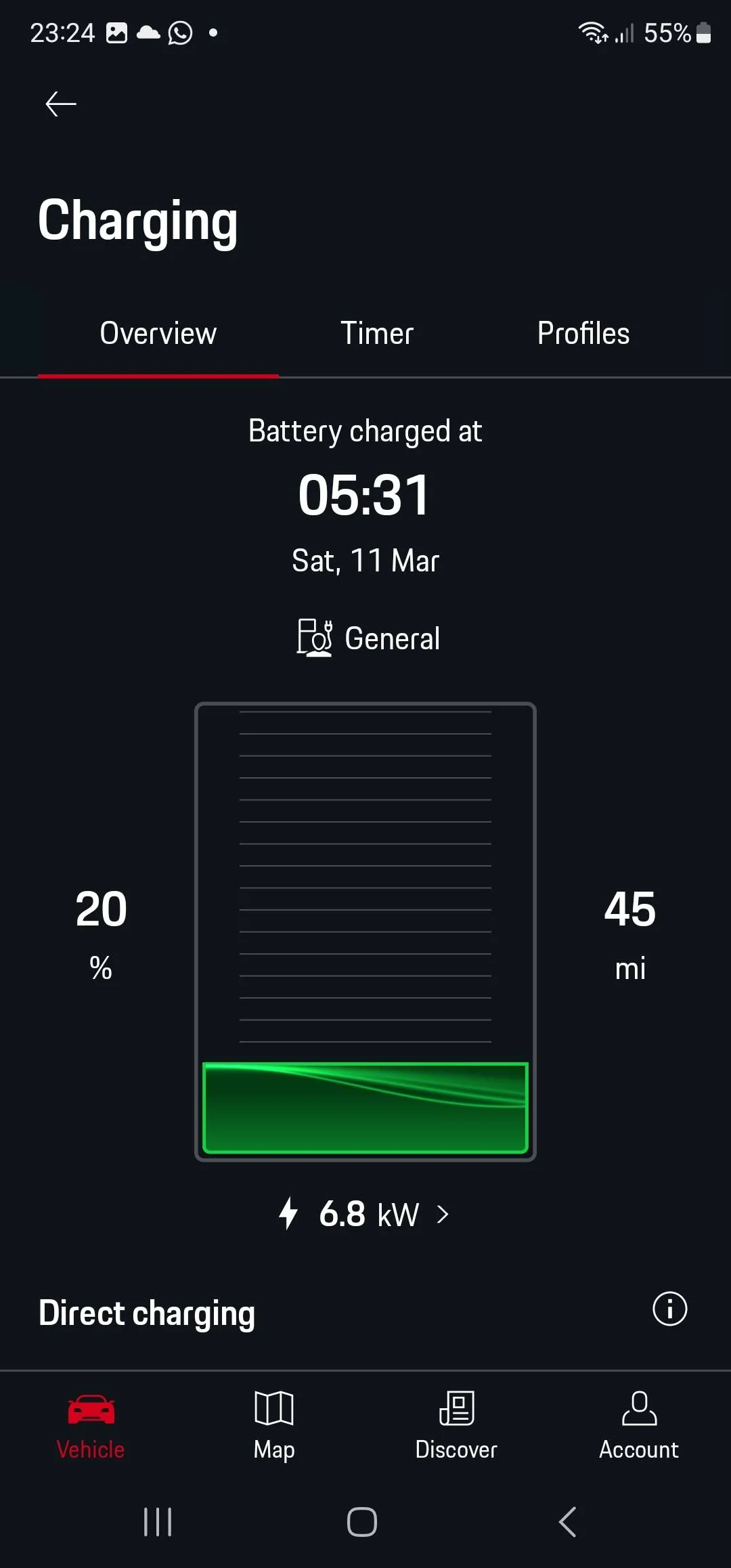 Porsche Taycan AC charging fails for no reason Screenshot_20230309_232419_My Porsch