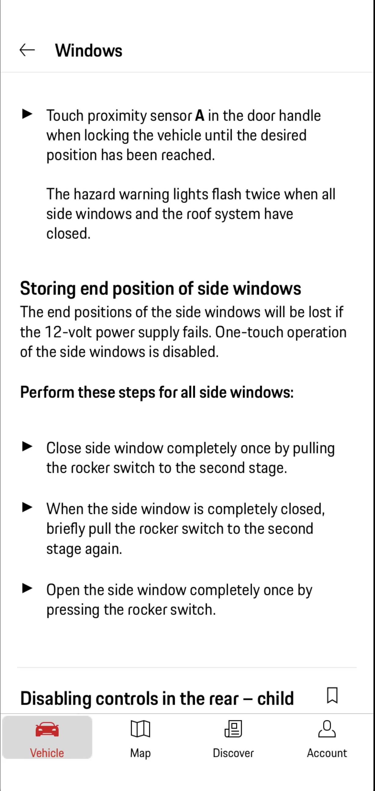 Porsche Taycan Apps often says windows are open 16665740-CD0B-417B-A72D-AF130ADC251E