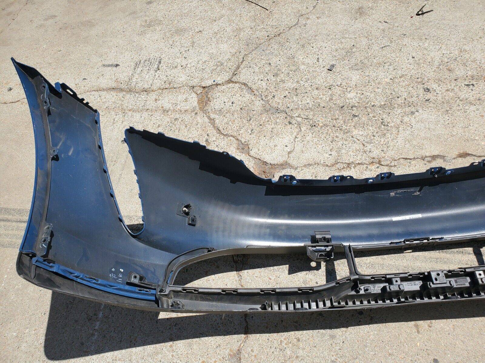 Porsche Taycan Remove front lip front bumper