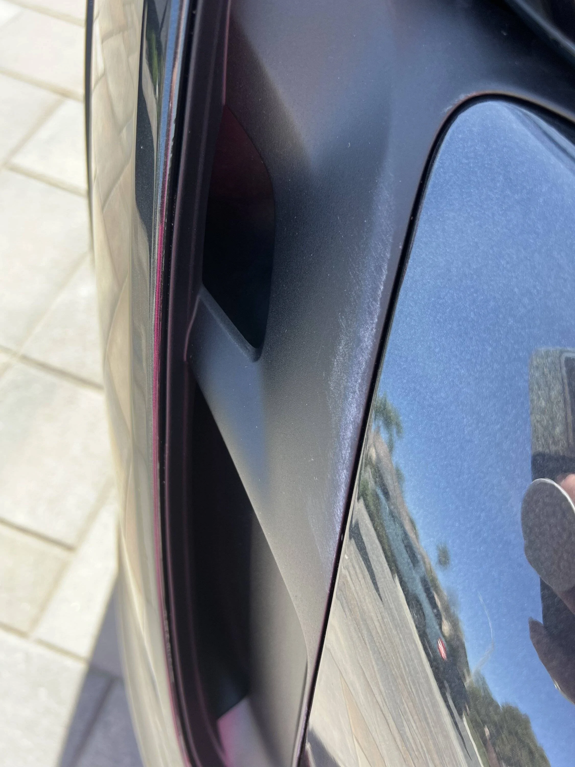 Porsche Taycan Exterior Plastics Restoration 1C8B50FF-E241-4BA3-9EDF-4980A39B1457