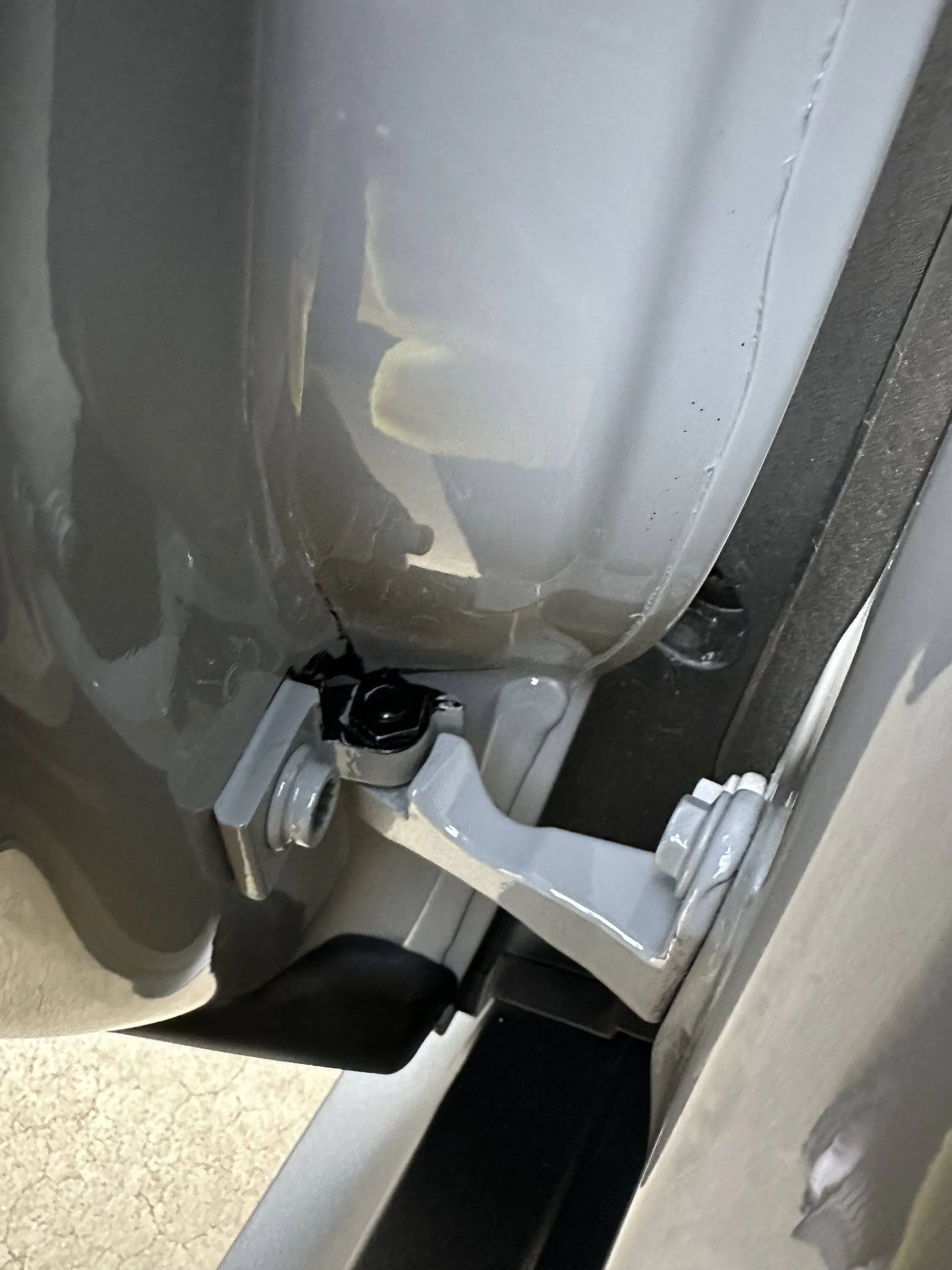 Porsche Taycan Black paint/lacquer on door hinges? E7C3E574-A05C-4B02-A13B-D1B2CB629166