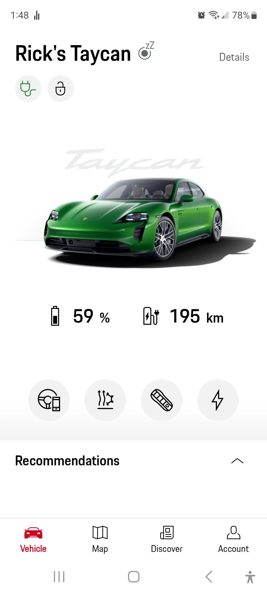Porsche Taycan Porsche server down? Taycan no longer communicating via app? Screenshot_20230325_134824_My Porsch
