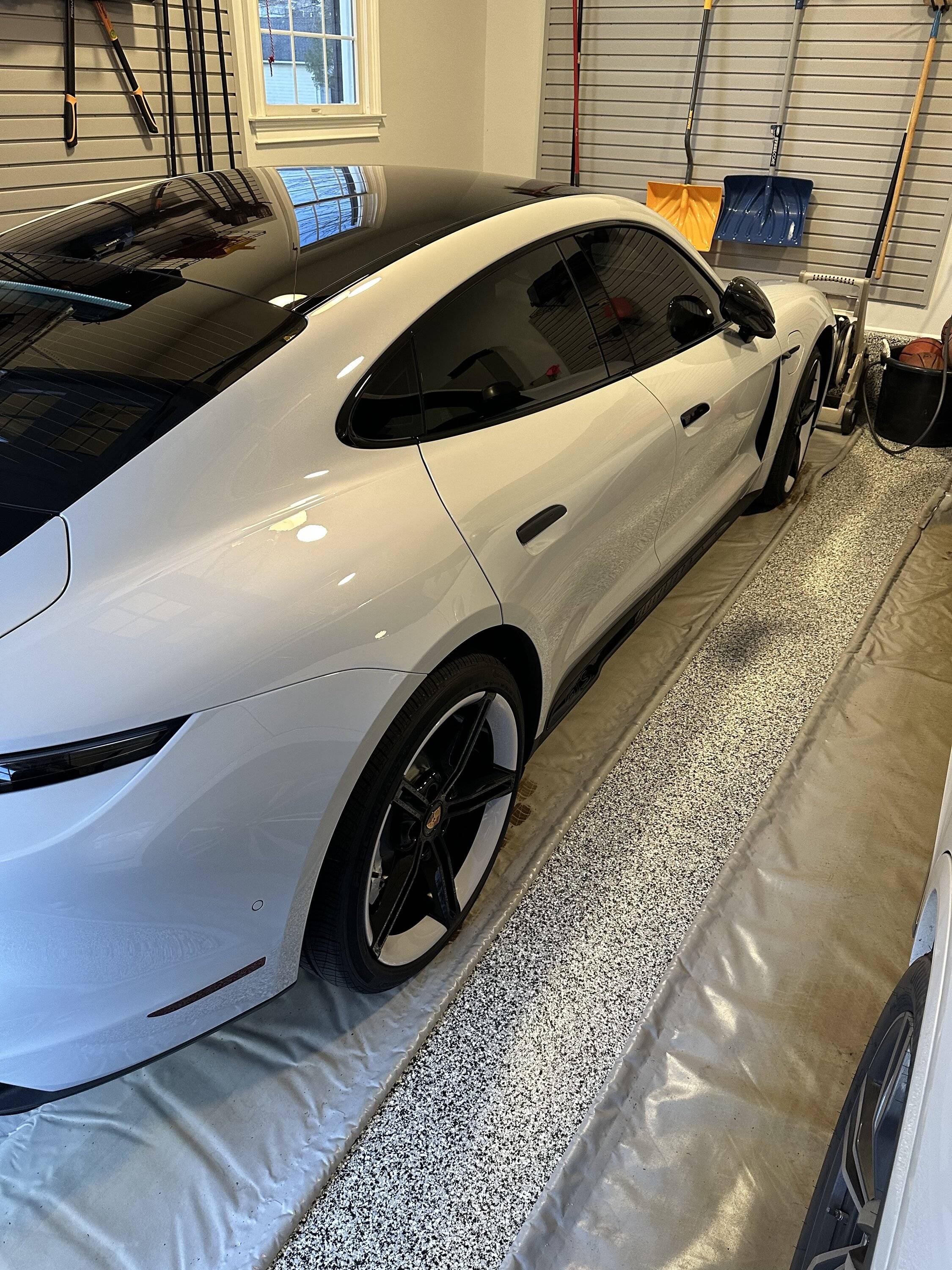 Porsche Taycan NEW CAR DAY: 2023 ICE GRAY GTS with Full XPEL 10 PPF wrap and window tint 25B01B65-70D0-44B4-819B-5ABDFE64C1B4