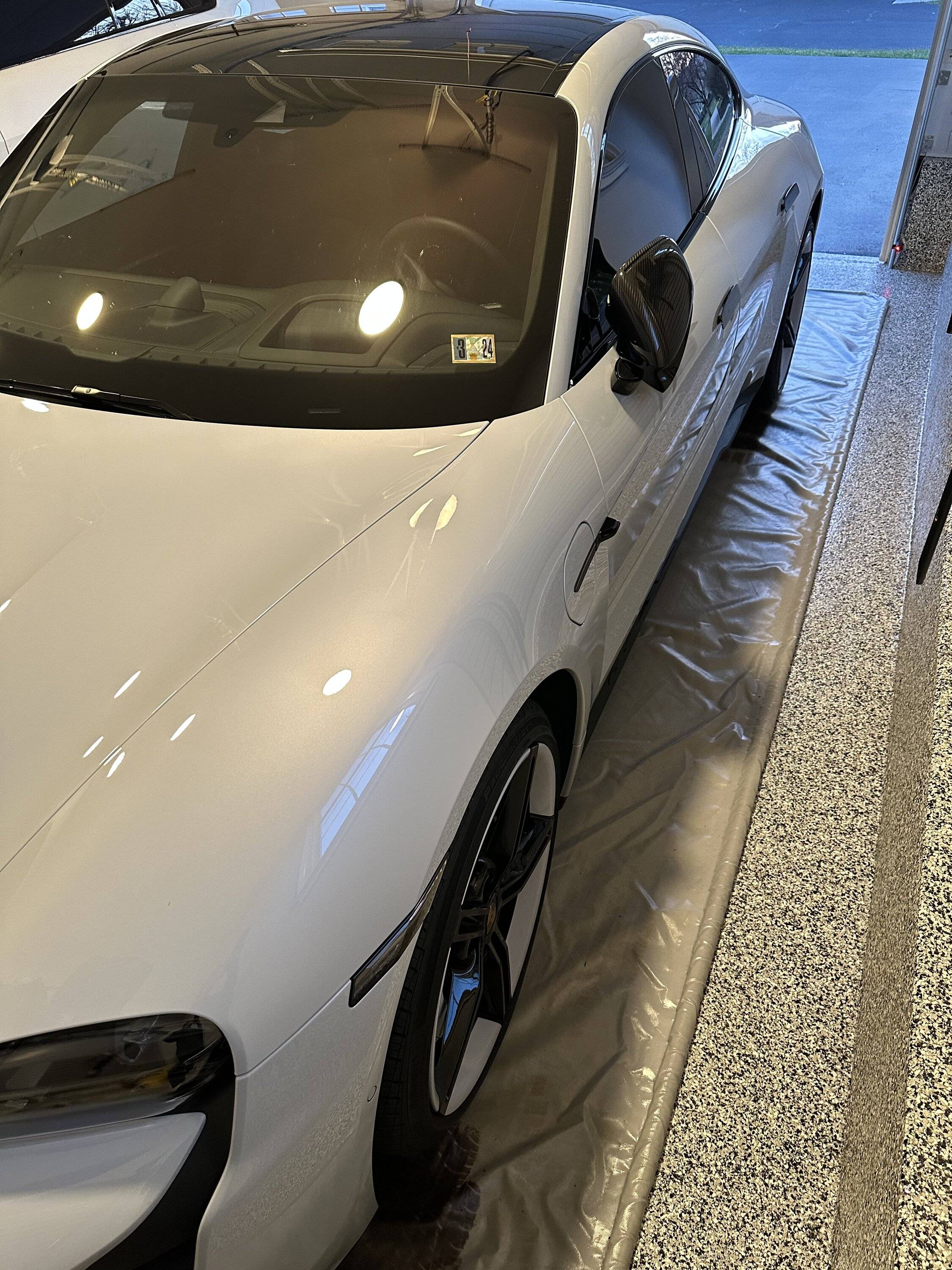 Porsche Taycan NEW CAR DAY: 2023 ICE GRAY GTS with Full XPEL 10 PPF wrap and window tint F2F8E8DC-9E44-42E6-84BC-C2C3EDDD253C