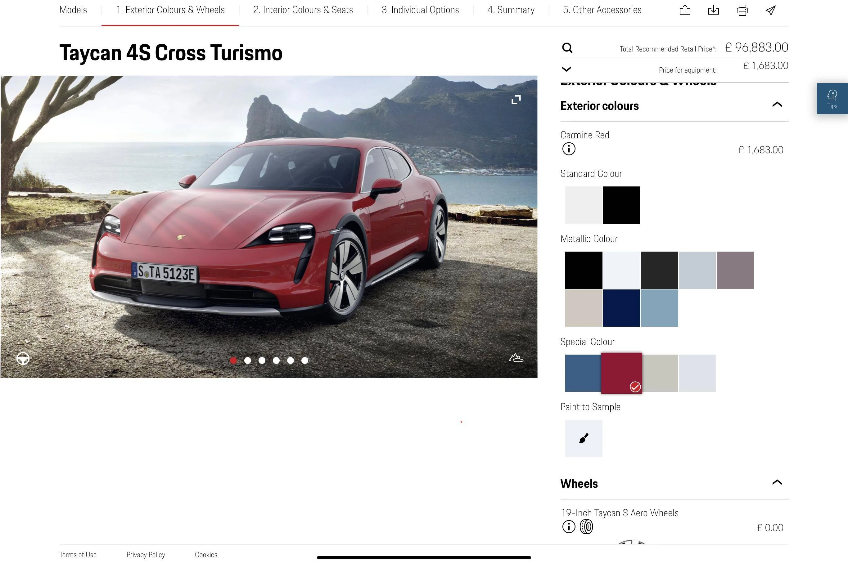 Porsche Taycan Mamba Green and Cherry Red colors are gone 1680169674899