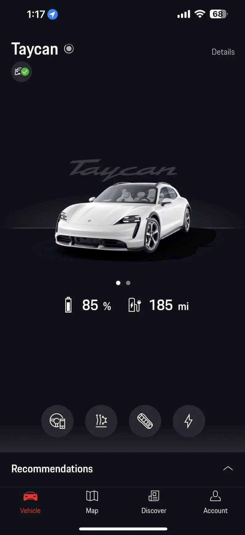 Porsche Taycan GTS Sport Turismo range was much more than initially indicated/expected on long drive! 1680250791063