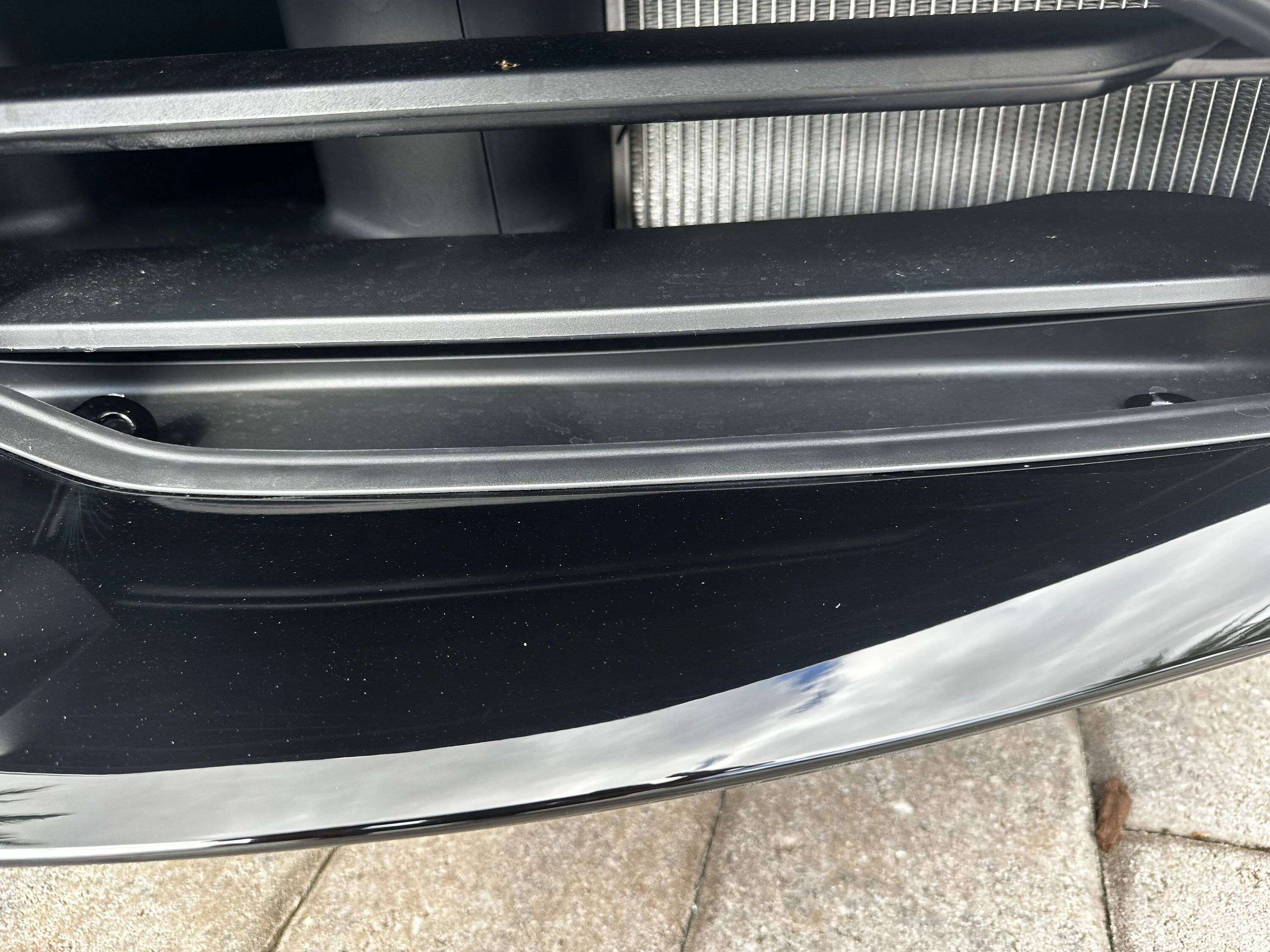 Porsche Taycan Remove front lip image_16875009