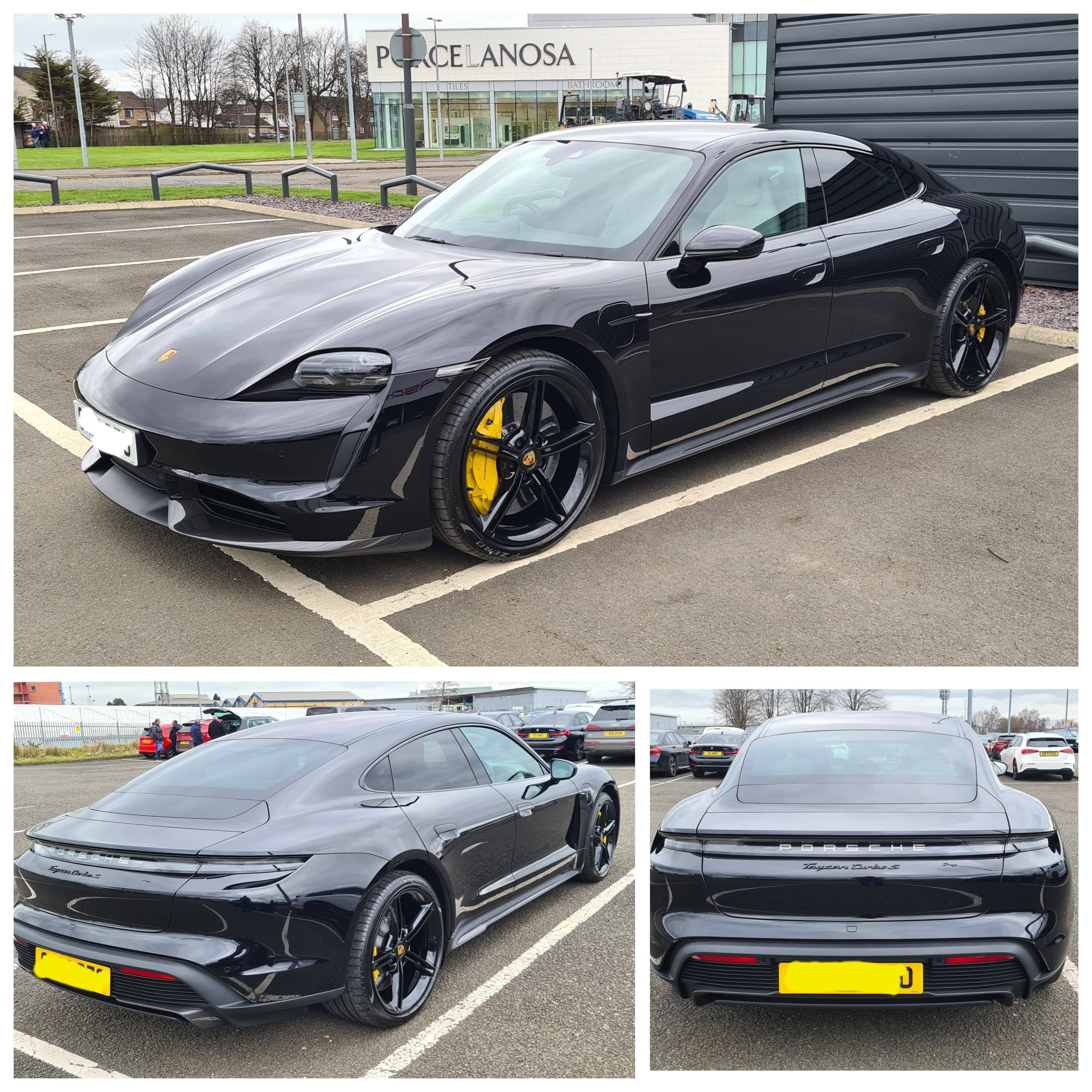 Porsche Taycan BLACK / JET BLACK Taycan Club GridArt_20230401_232039580
