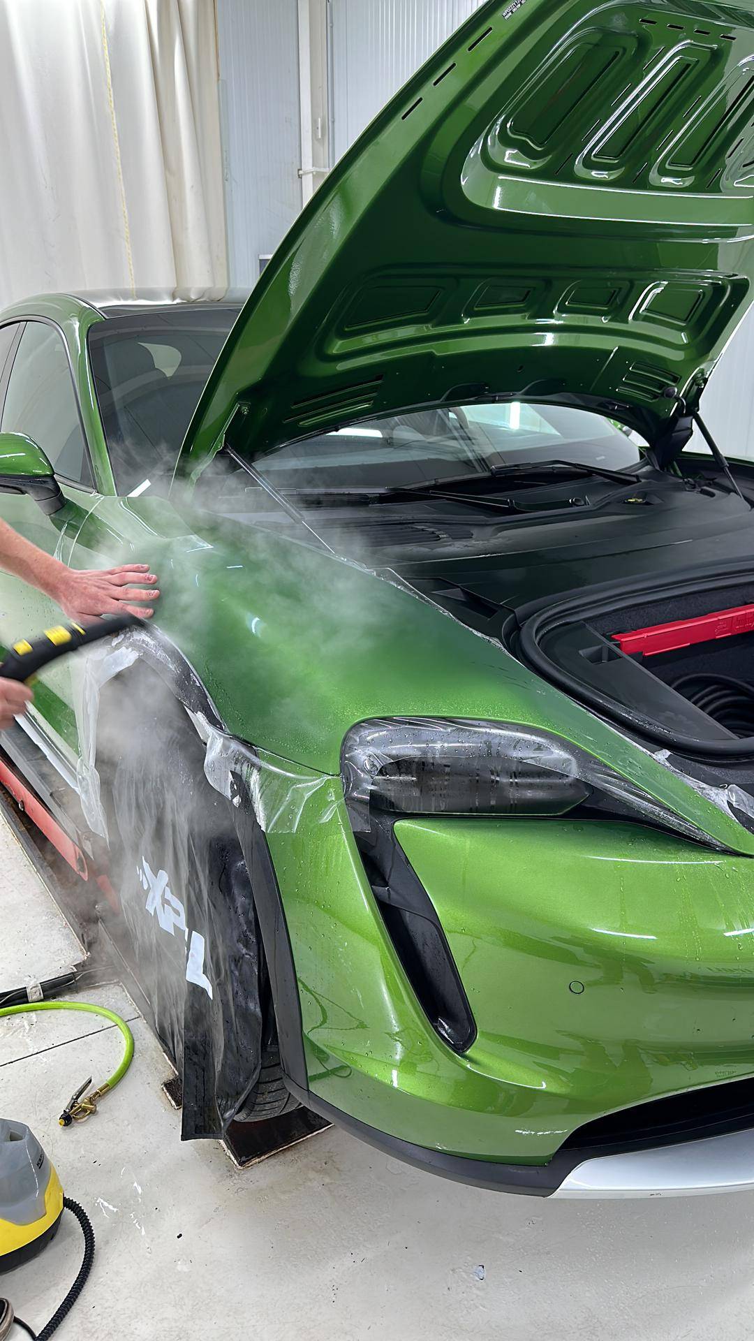 Porsche Taycan Mamba Green and Cherry Red colors are gone 996E3D7F-E71A-4830-BB99-85619C6C0090