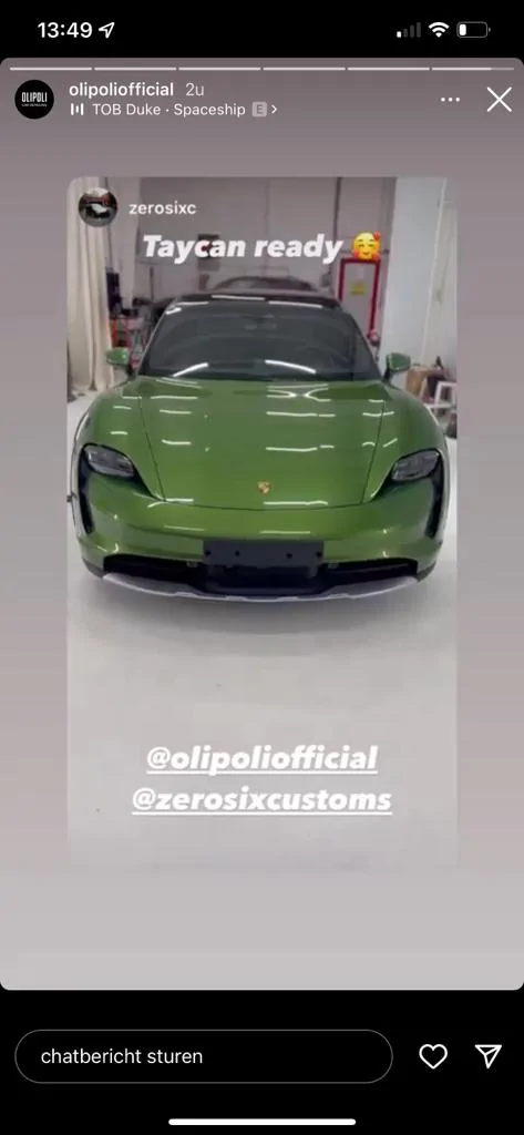 Porsche Taycan Mamba Green and Cherry Red colors are gone 93413CCF-B82B-4AC7-AE3C-4BEDCD3B2110
