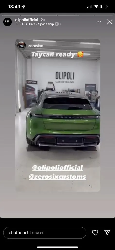 Porsche Taycan Mamba Green and Cherry Red colors are gone 4FF73841-E98C-44A8-AD2C-A0B861F529F6