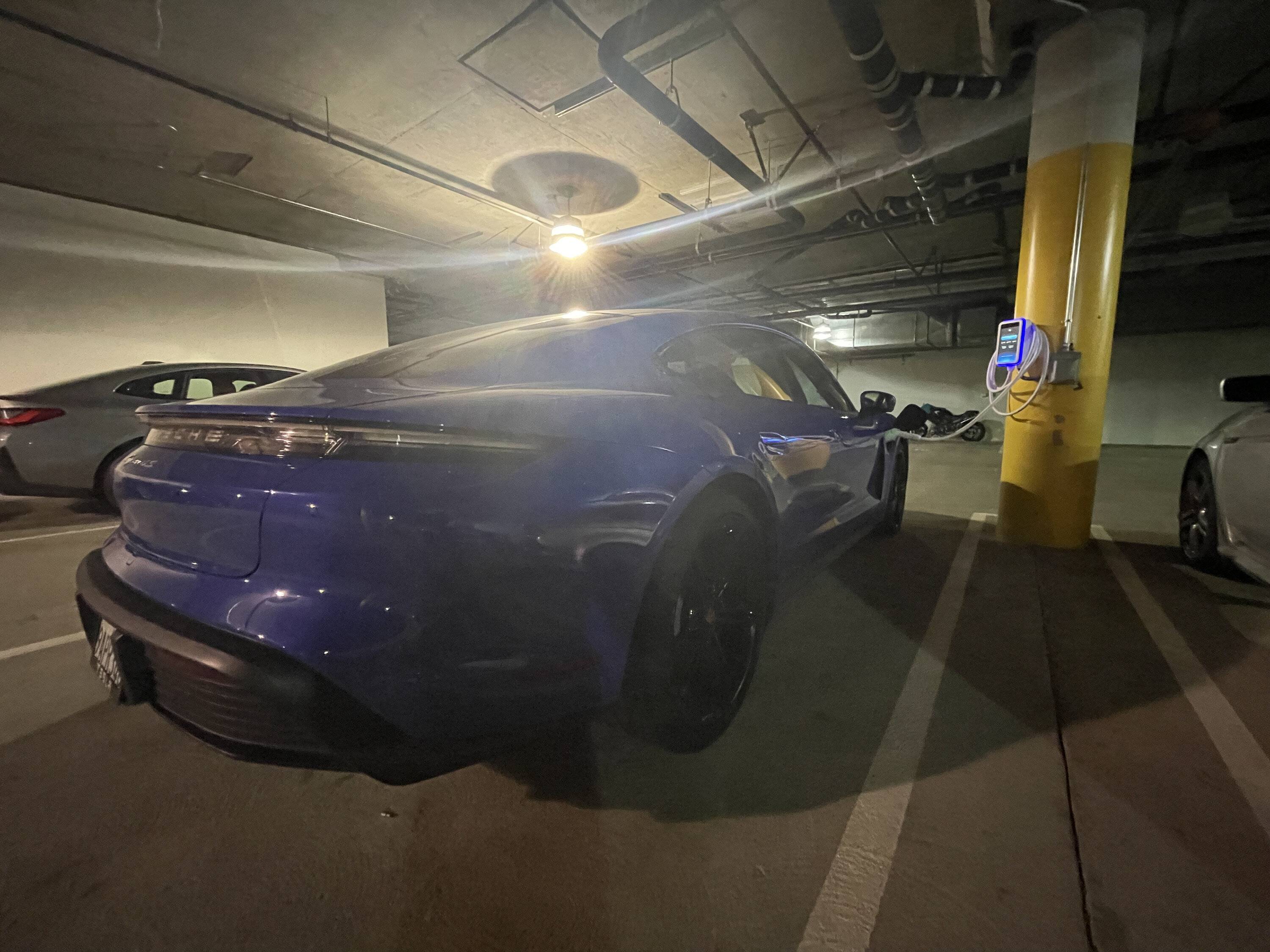 Porsche Taycan Ubiquiti EV Charger IMG_0499