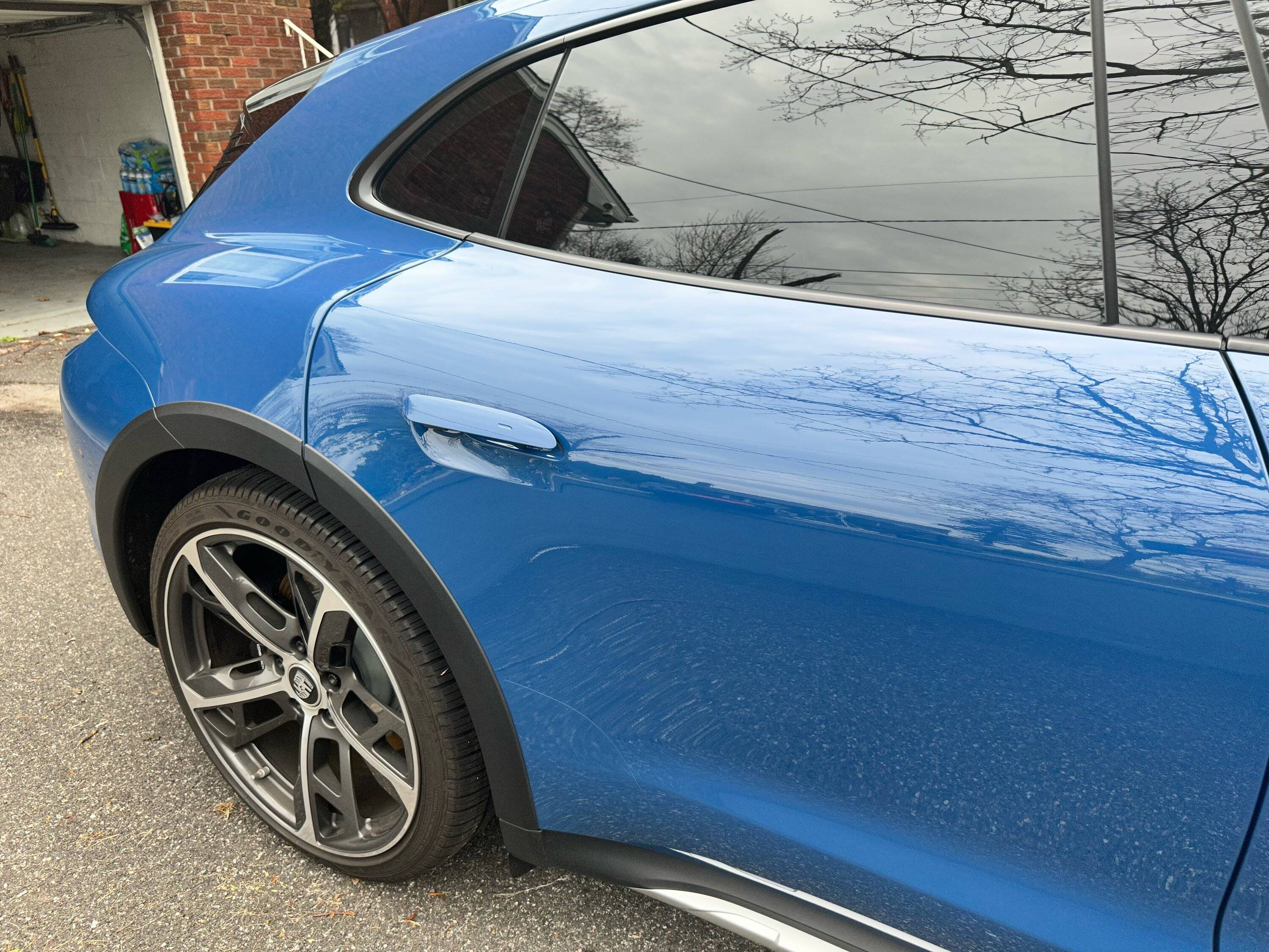 Porsche Taycan SOLD: 2022 Neptune Blue Taycan CT4 IMG_4900D.JPG