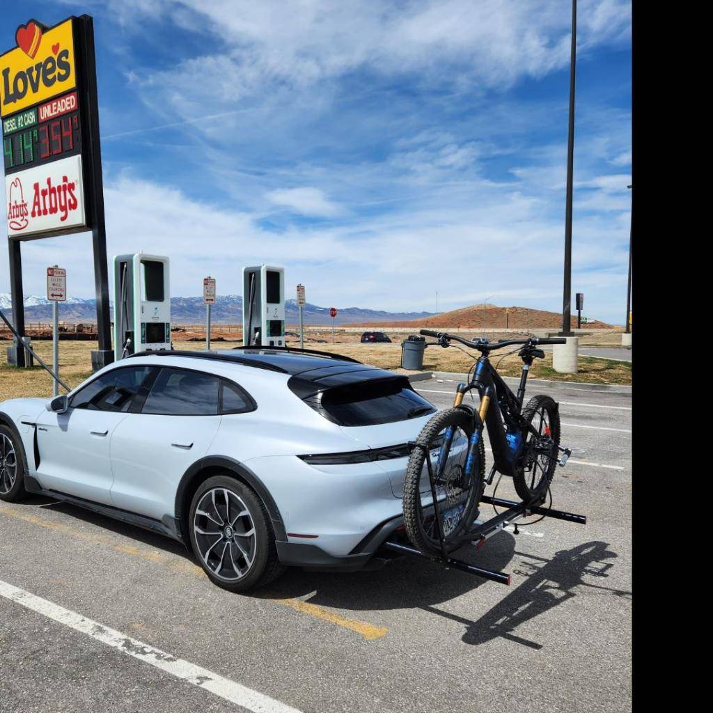 Porsche Taycan Custom Cross Turismo Rear Bike Rack Group Buy image000000