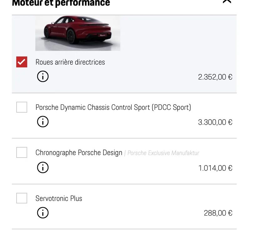Porsche Taycan Anyone have any success disabling Power Steering Plus Screenshot 2023-04-21 at 12.41.16 PM