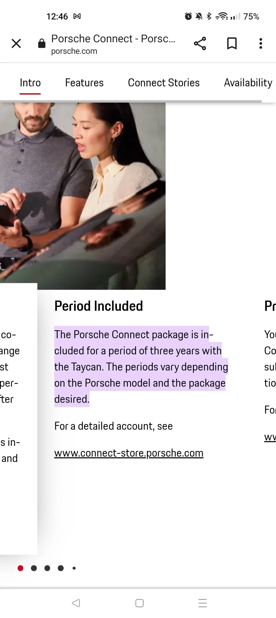 Porsche Taycan Porsche Connect Services after 3 years Screenshot_2023-04-23-12-46-55-75_40deb401b9ffe8e1df2f1cc5ba480b12