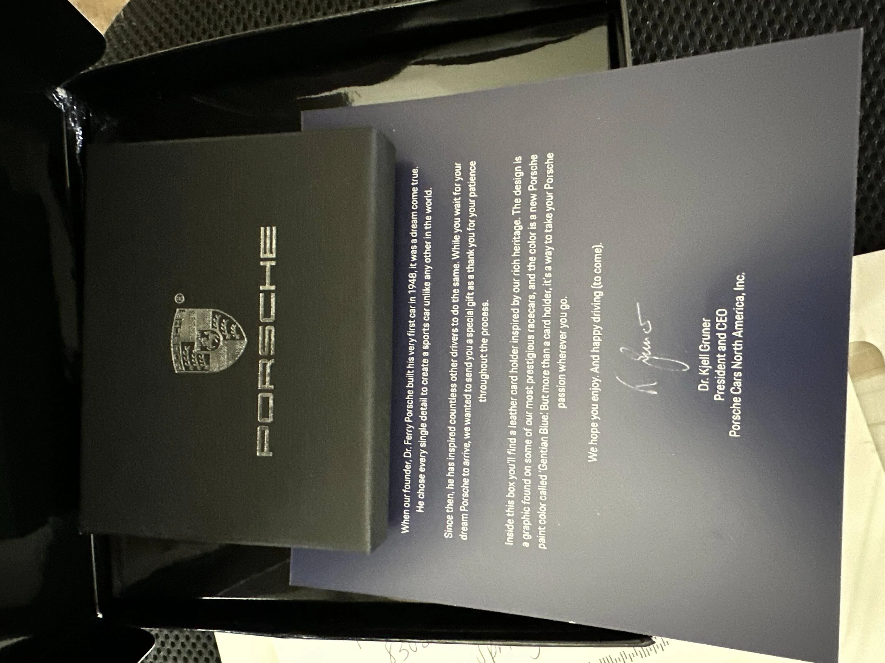 Porsche Taycan Consolation for late delivery? tempImageJh7dG7