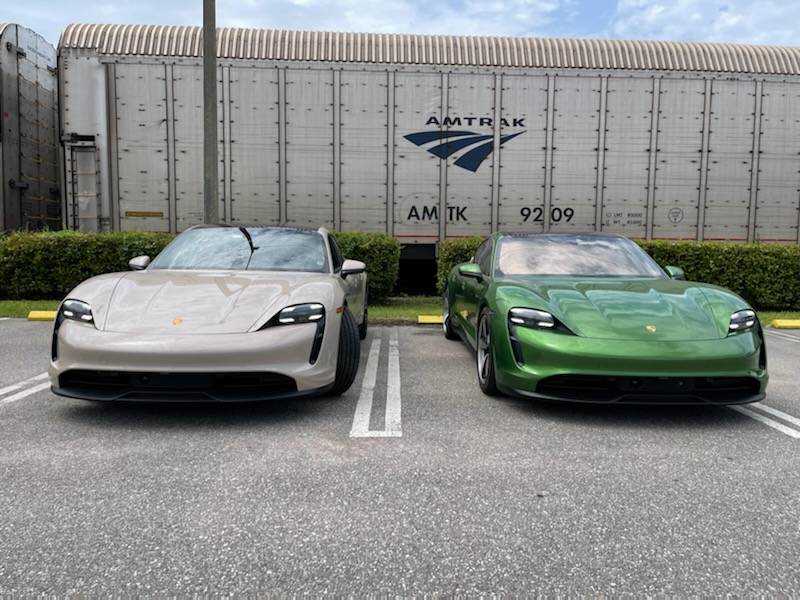 Porsche Taycan Maryland to Florida in a CT4S IMG_5143