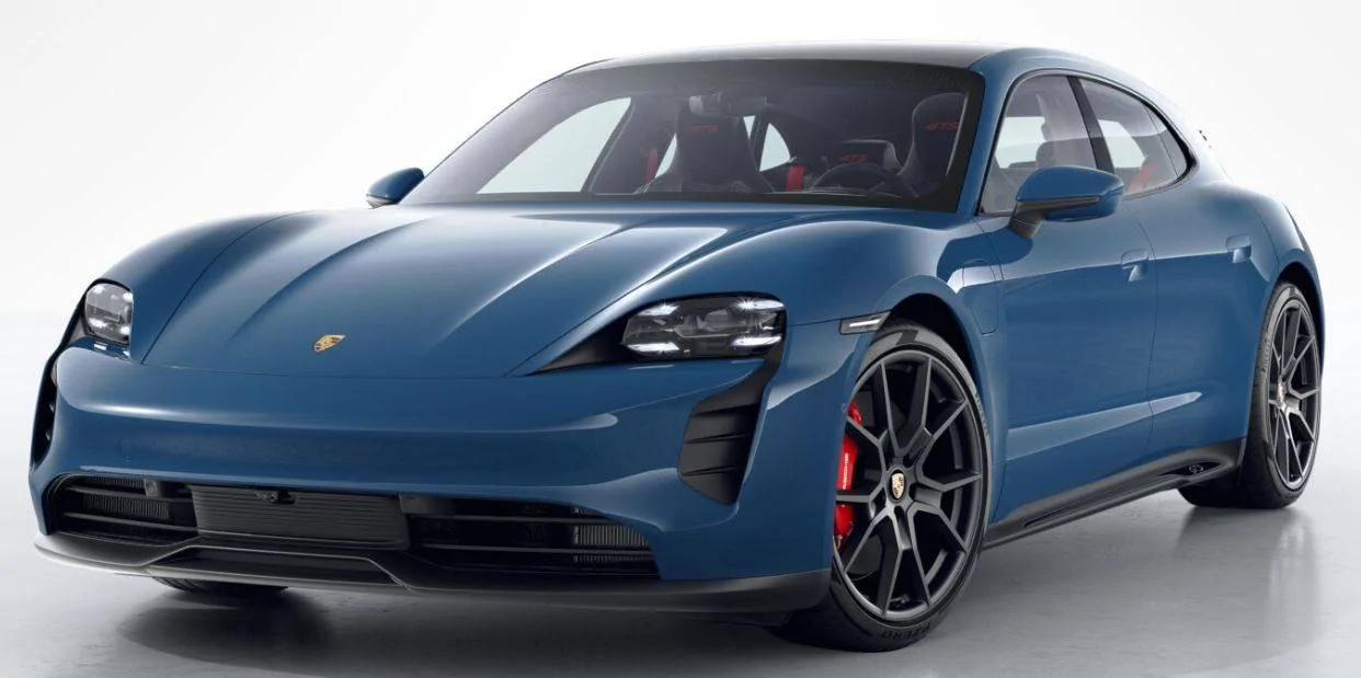 Porsche Taycan Taycan GTS ST Color Neptune Blu