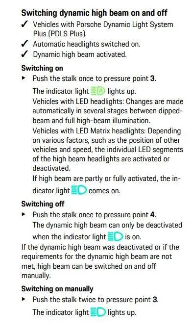 Porsche Taycan Question about PDLS+ headlights 1682559930643