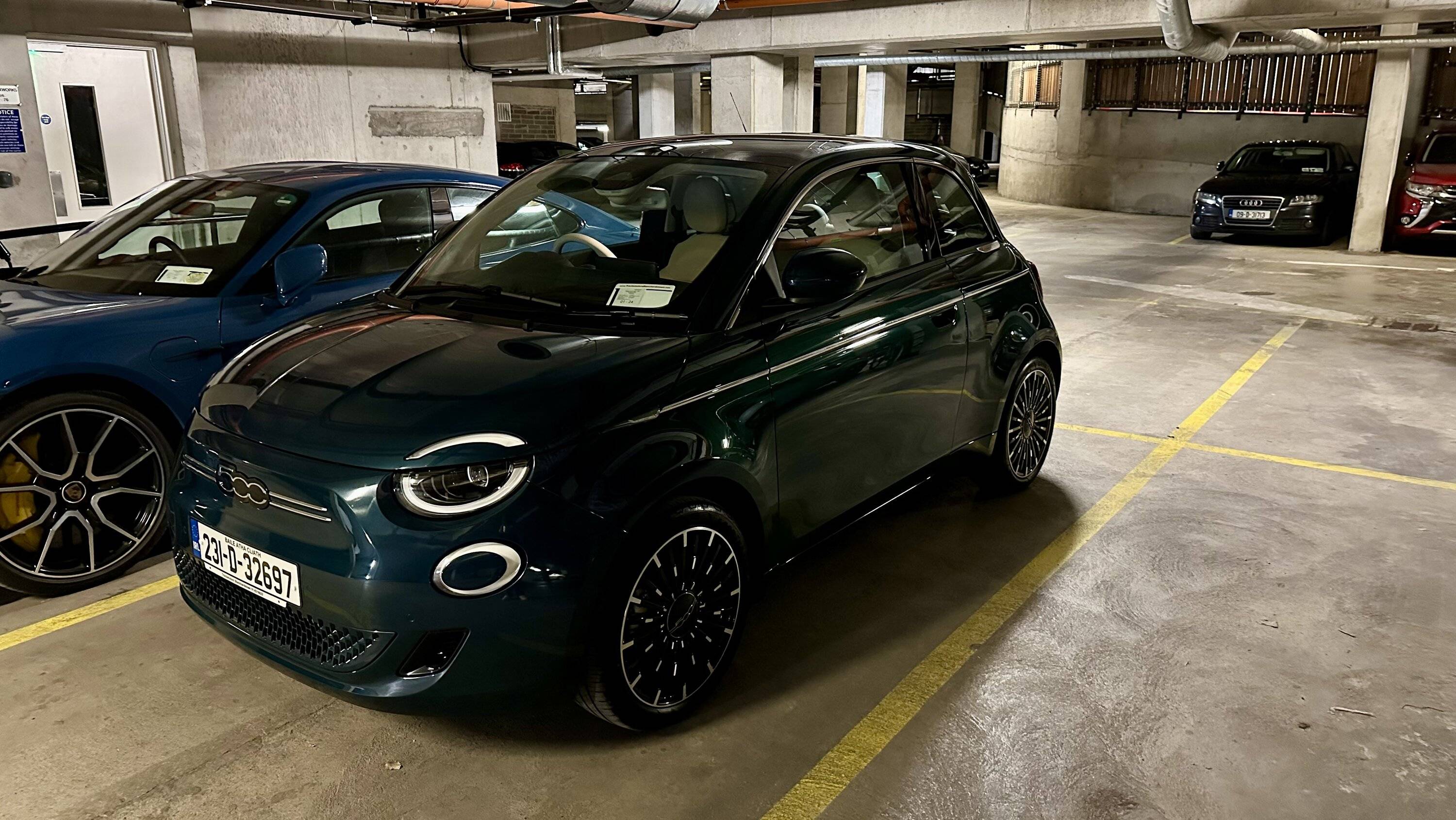 Porsche Taycan Any thoughts/experiences with the Fiat 500e? IMG_8061