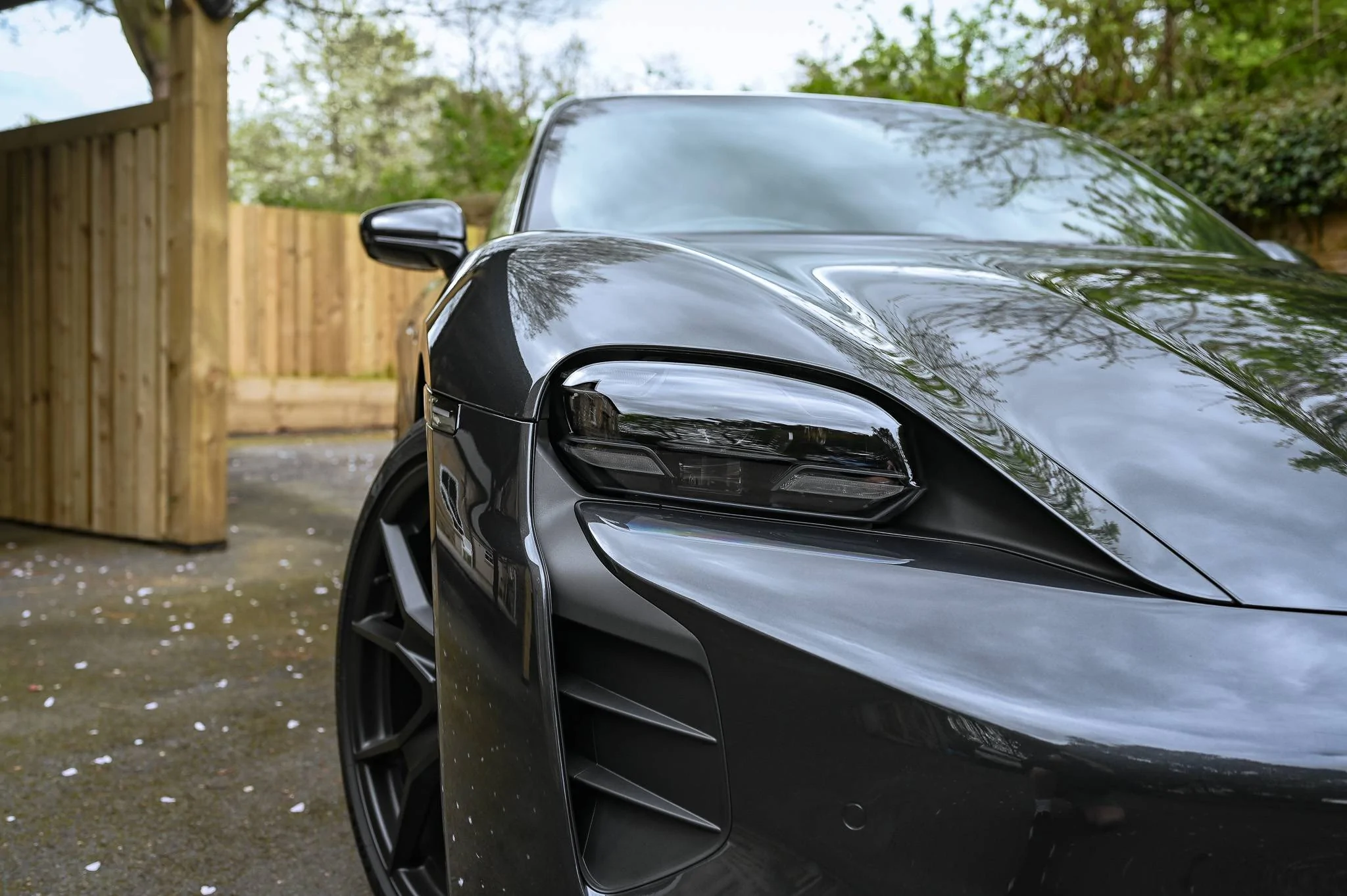 Porsche Taycan 16 months, 5 days later... Taycan GTS ST. Volcano Grey delivered DSC_8517