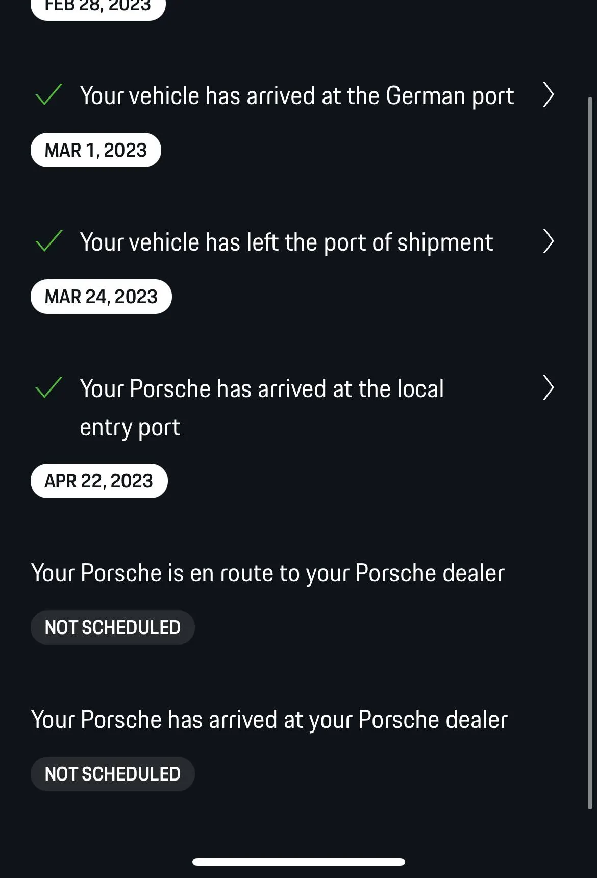 Porsche Taycan How reliable is the Porsche app? IMG_8436