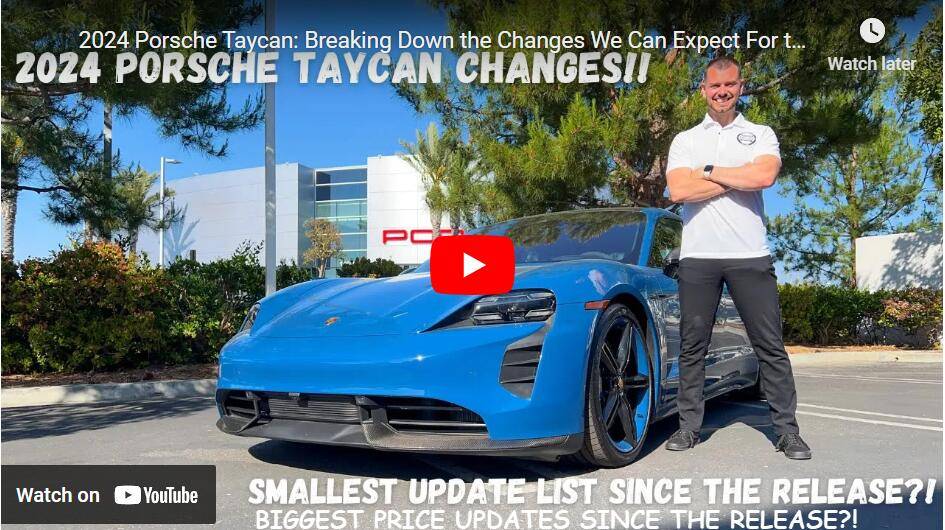 Porsche Taycan 💰Things are going up! More price increases 1683268590061