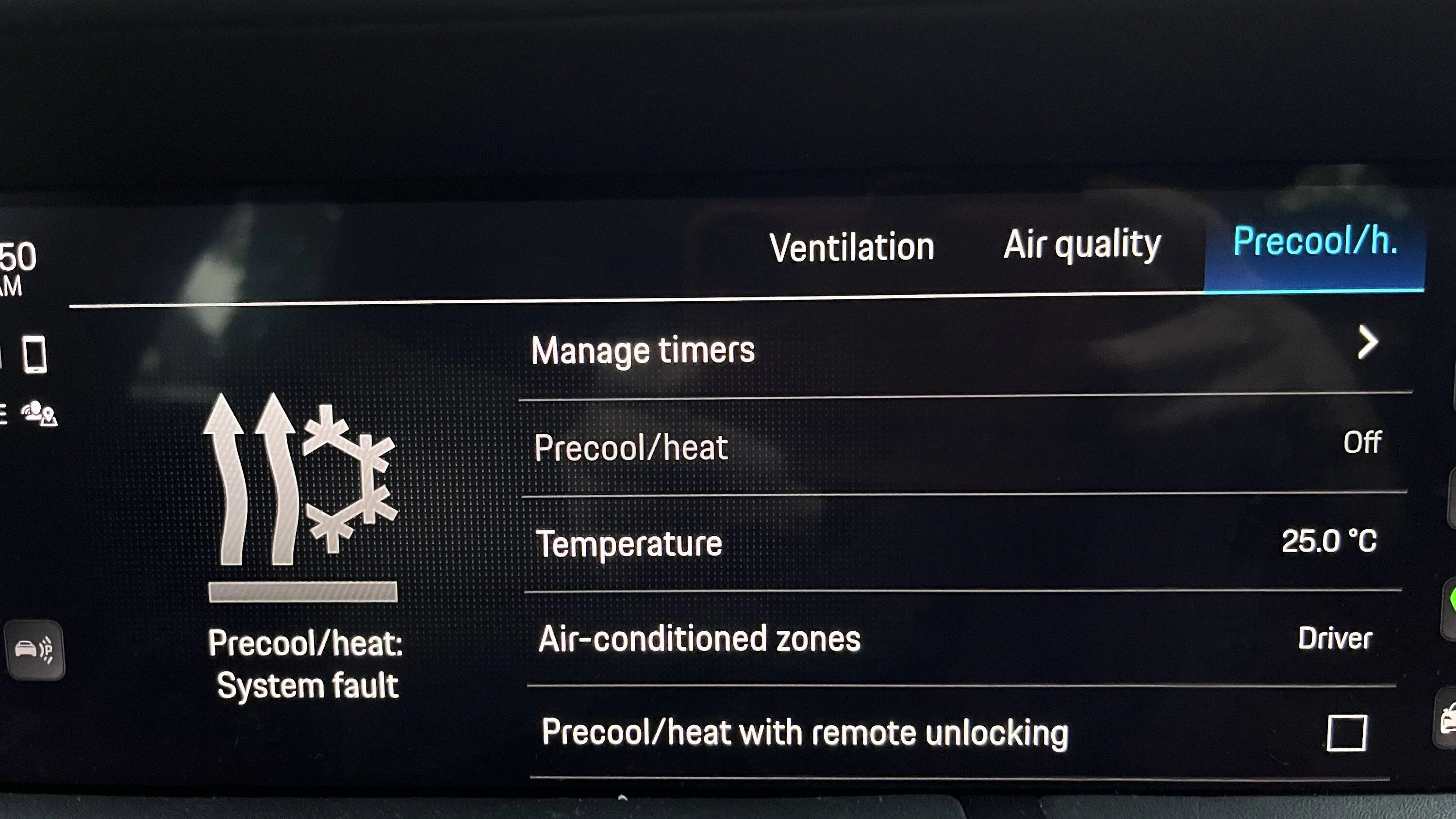 Porsche Taycan Heating Failure IMG_8305