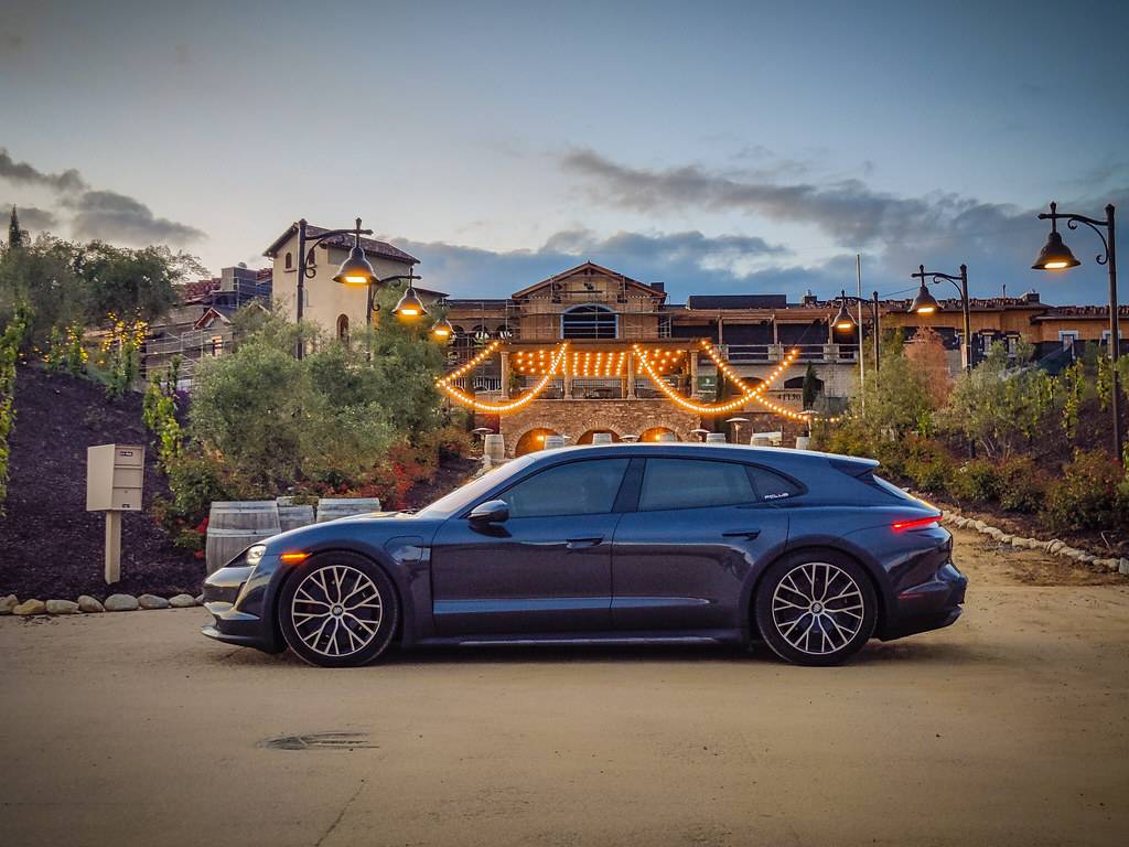 Porsche Taycan My weekend trip to Temecula Wine Country (Cross Turismo 4S) 52879161776_246ee00644_b