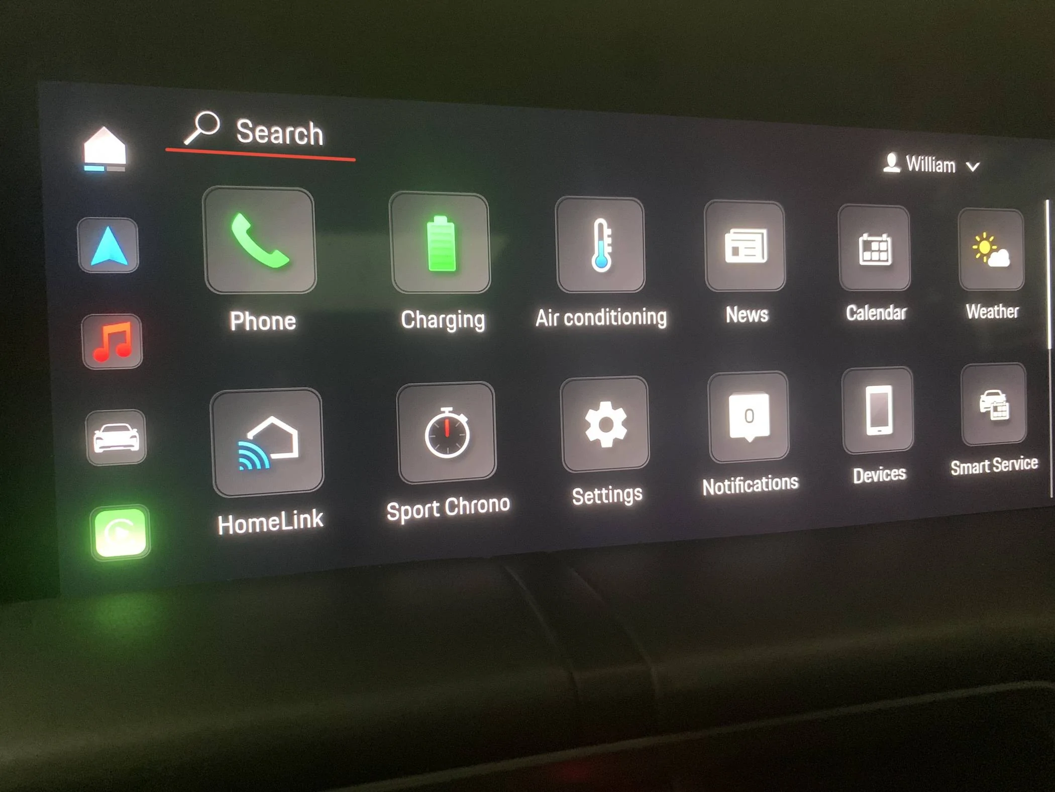 Porsche Taycan Hidden PCM Options Using Search 1E0E8EE5-11A2-48EB-9711-276654289313