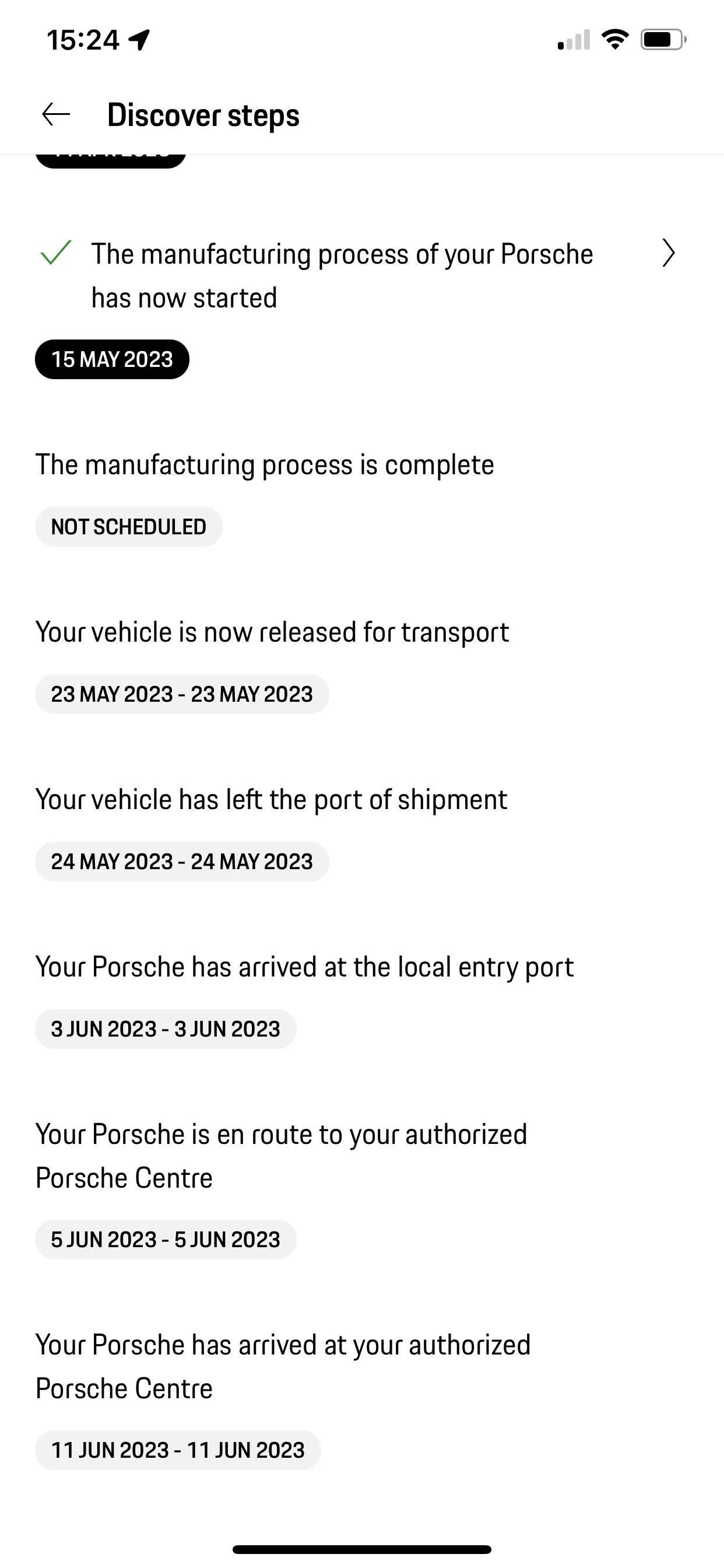Porsche Taycan June 2023 Deliveries IMG_1064
