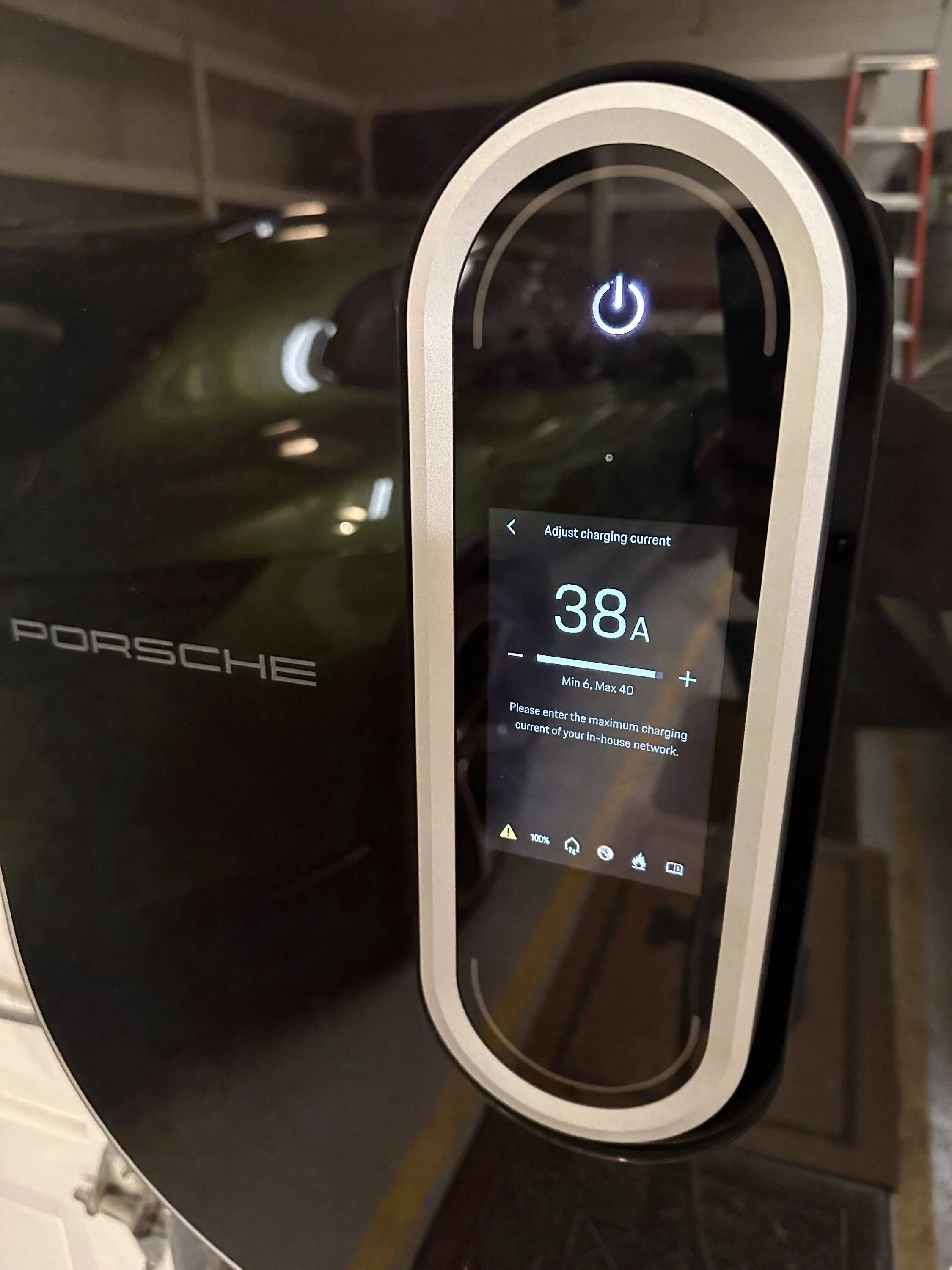 Porsche Taycan Setting up 80-100A home charging: Porsche charger vs Lucid Home Charger IMG_4488