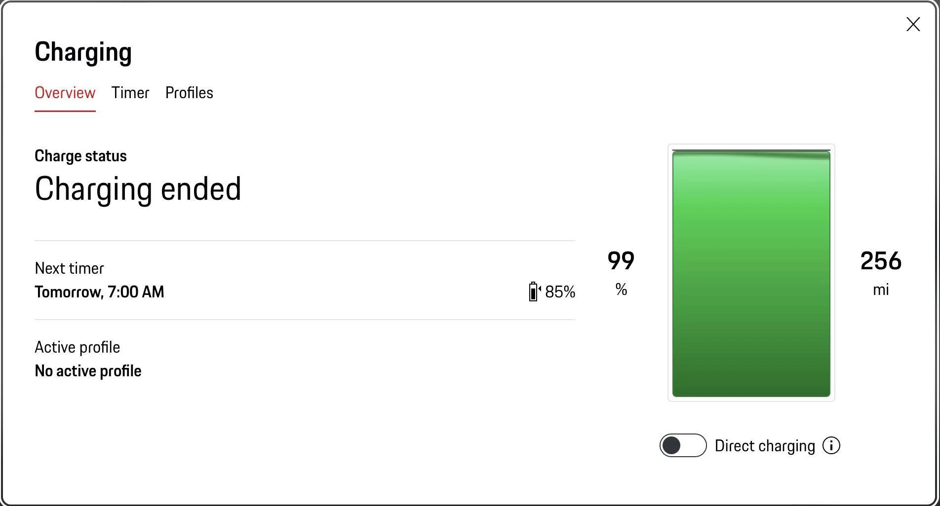 Porsche Taycan Taycan Charging Quick Reference [Profiles and Timers] Screenshot 2023-05-19 at 10.28.21 PM