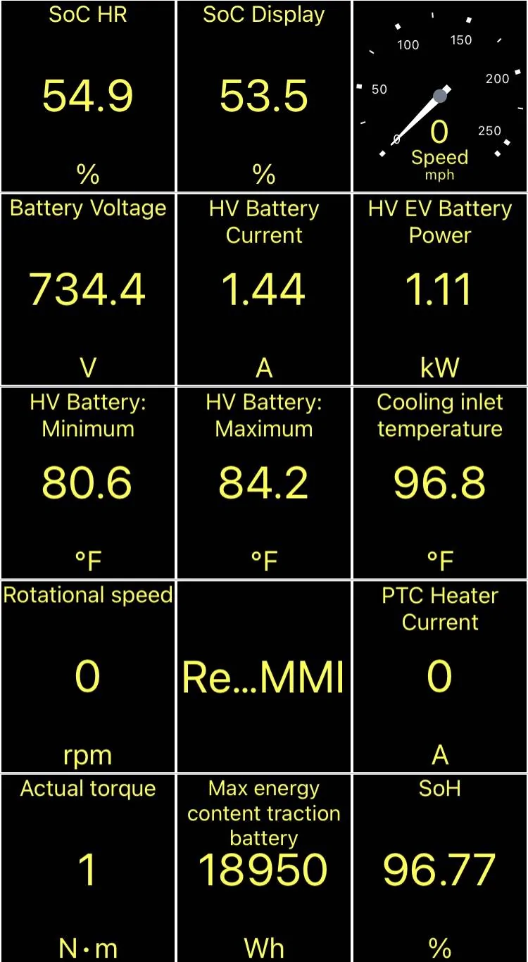 Porsche Taycan 🔋 Baseline for HV Battery SoH Performance (Battery Degradation Data by Taycan Owners) IMG_0371