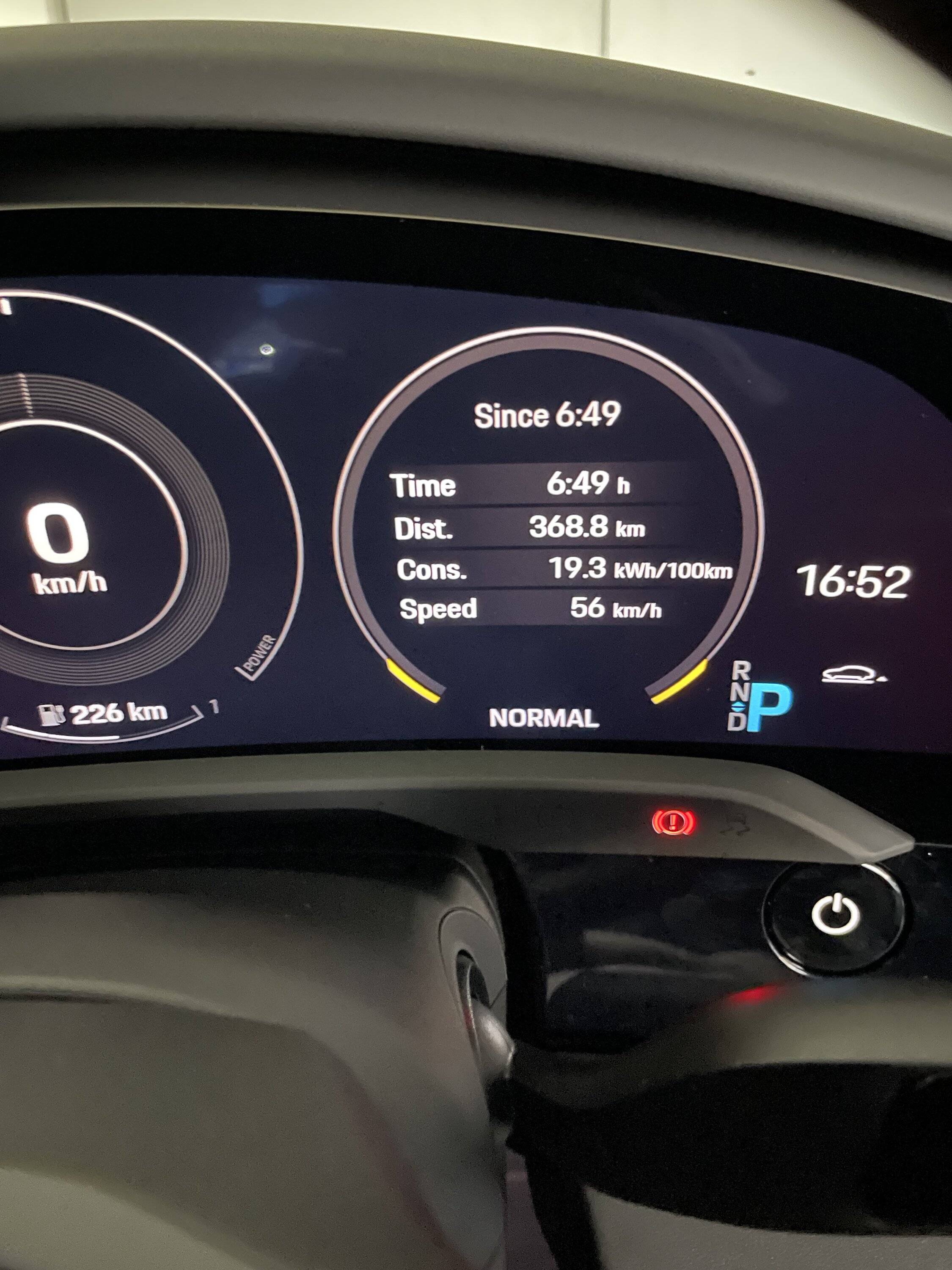 Porsche Taycan First long distance trip range IMG_2704
