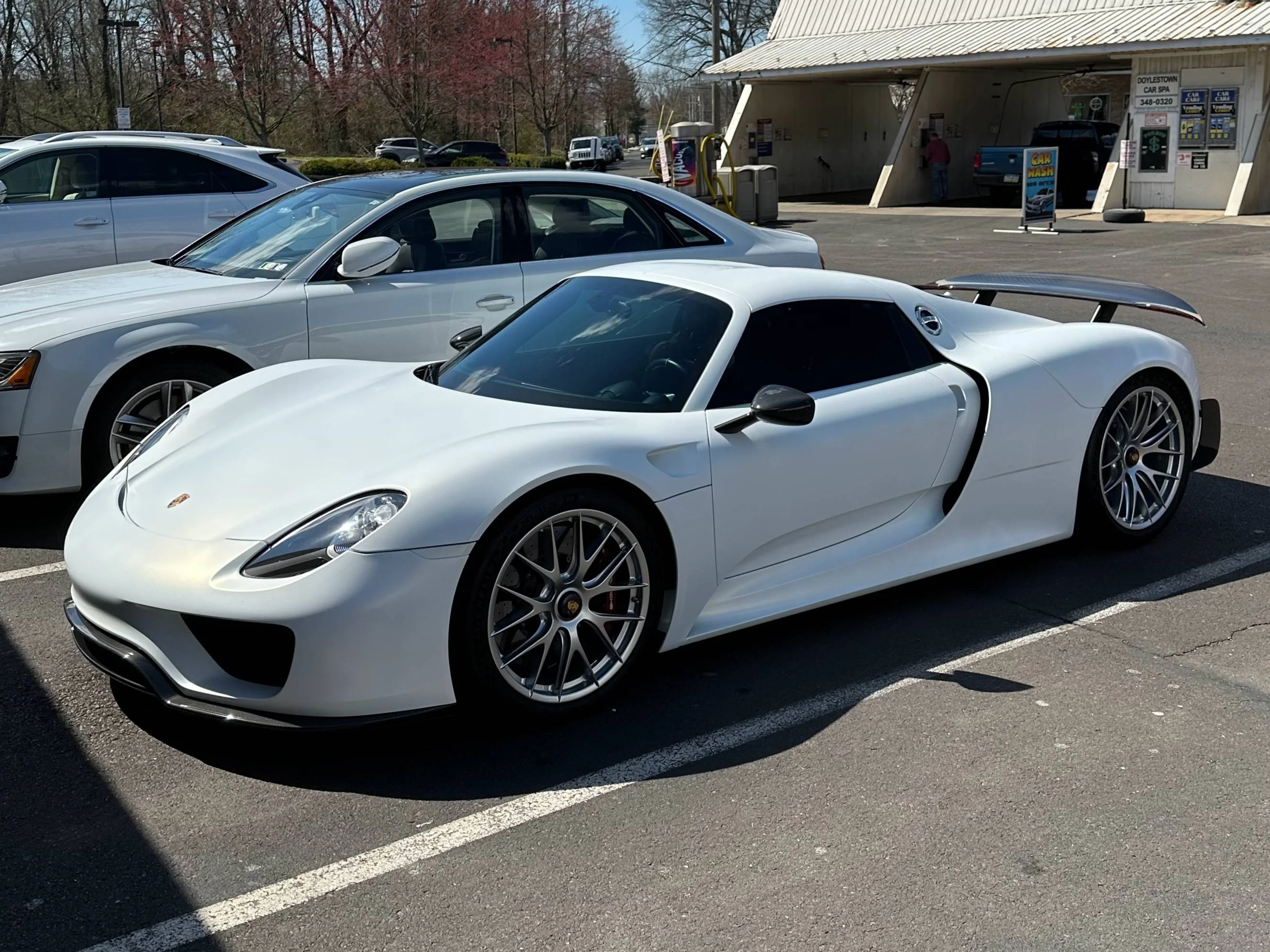 Porsche Taycan Look at what showed up at out local Porsche Centre - Richmond, Canada IMG_1293