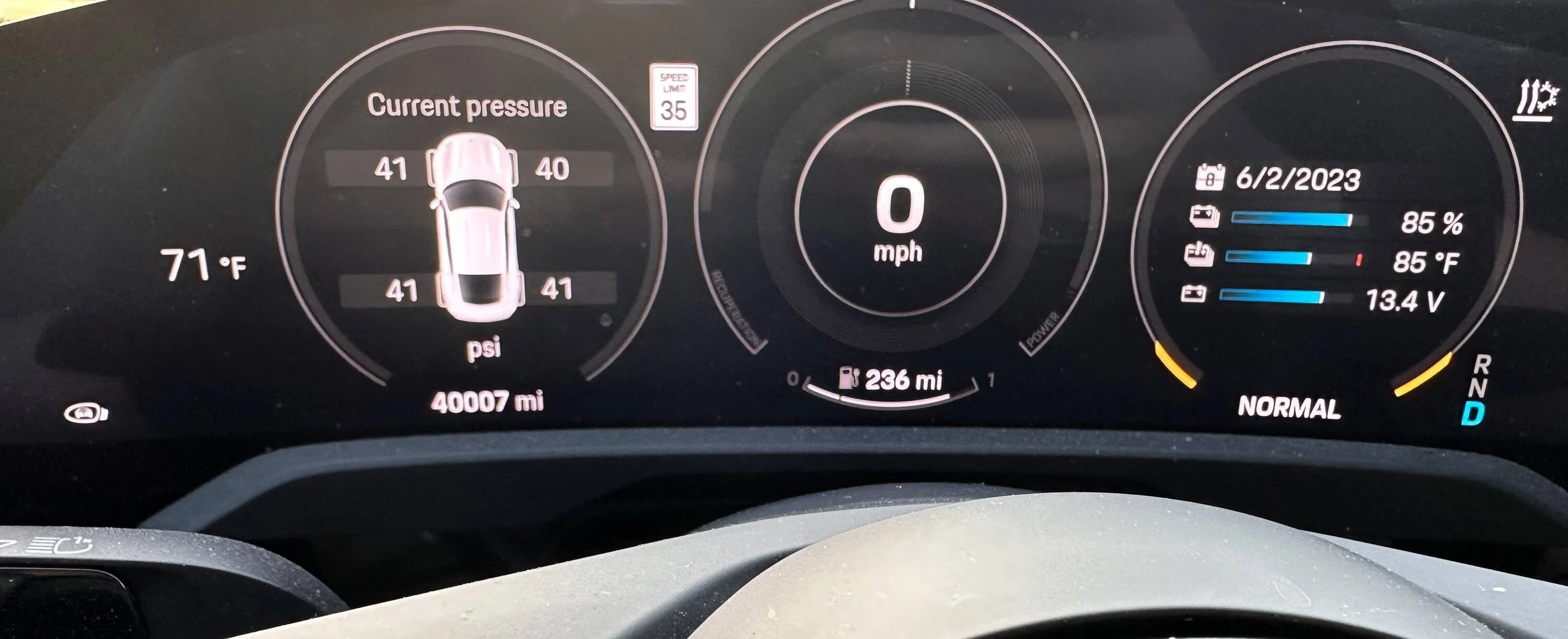 Porsche Taycan Your lucky mileage numbers IMG_8944