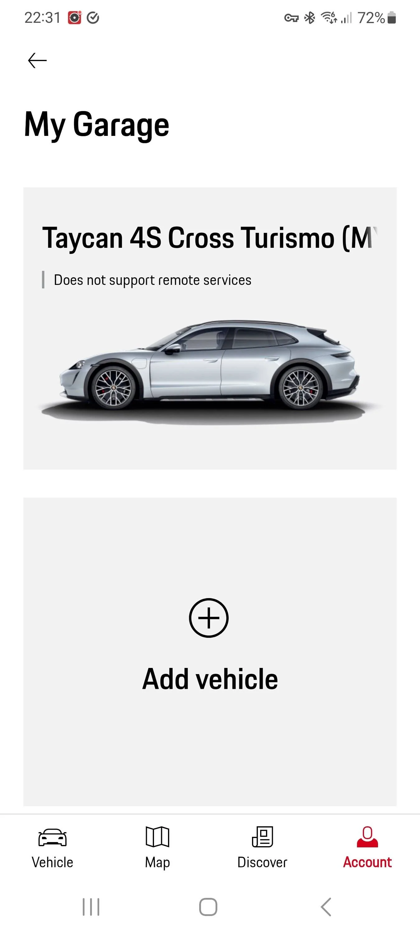 Porsche Taycan Porsche server down? Taycan no longer communicating via app? Screenshot_20230604_223115_My Porsch