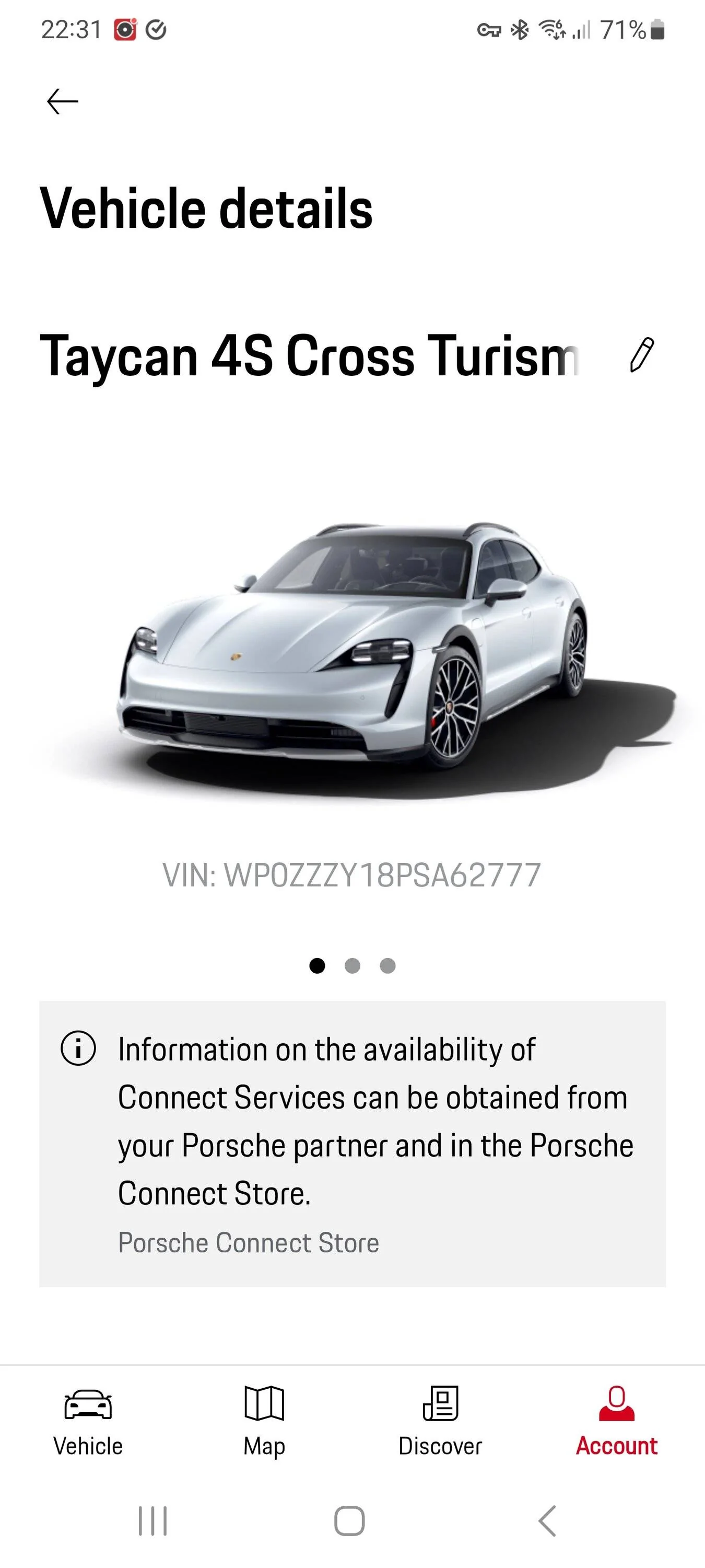 Porsche Taycan Porsche server down? Taycan no longer communicating via app? Screenshot_20230604_223133_My Porsch