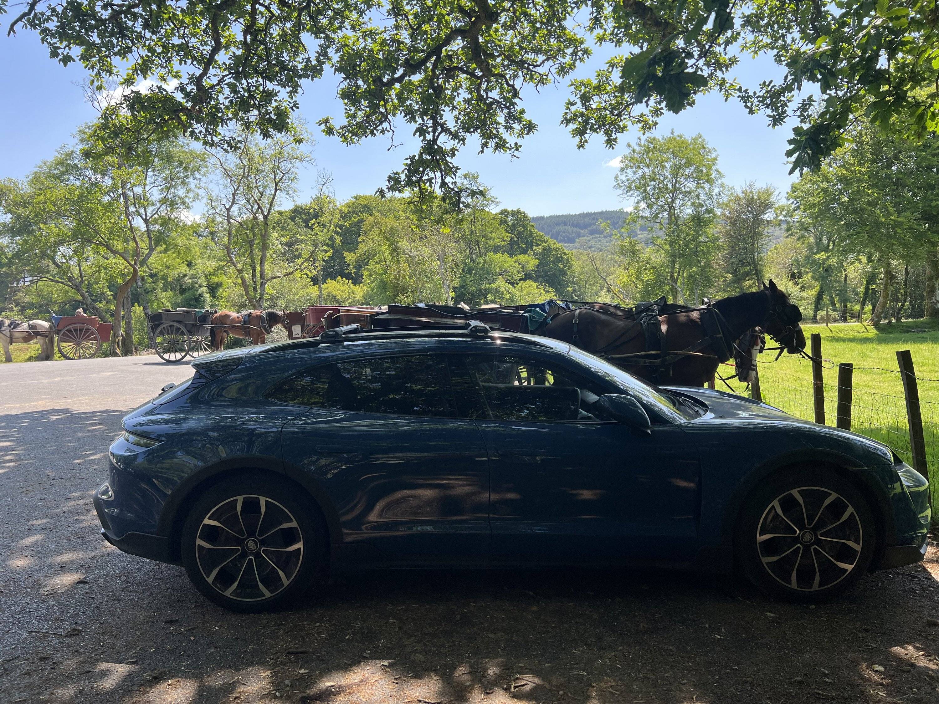 Porsche Taycan Parking my MY22 ST up for eight weeks 1686678234045