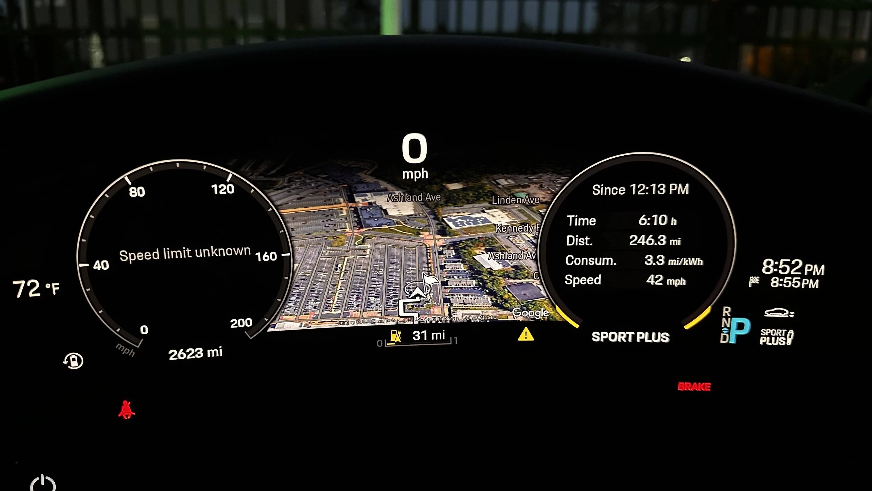 Porsche Taycan Taycan Turbo Utility/Range Exceeded Expectations Charge Station Arrival