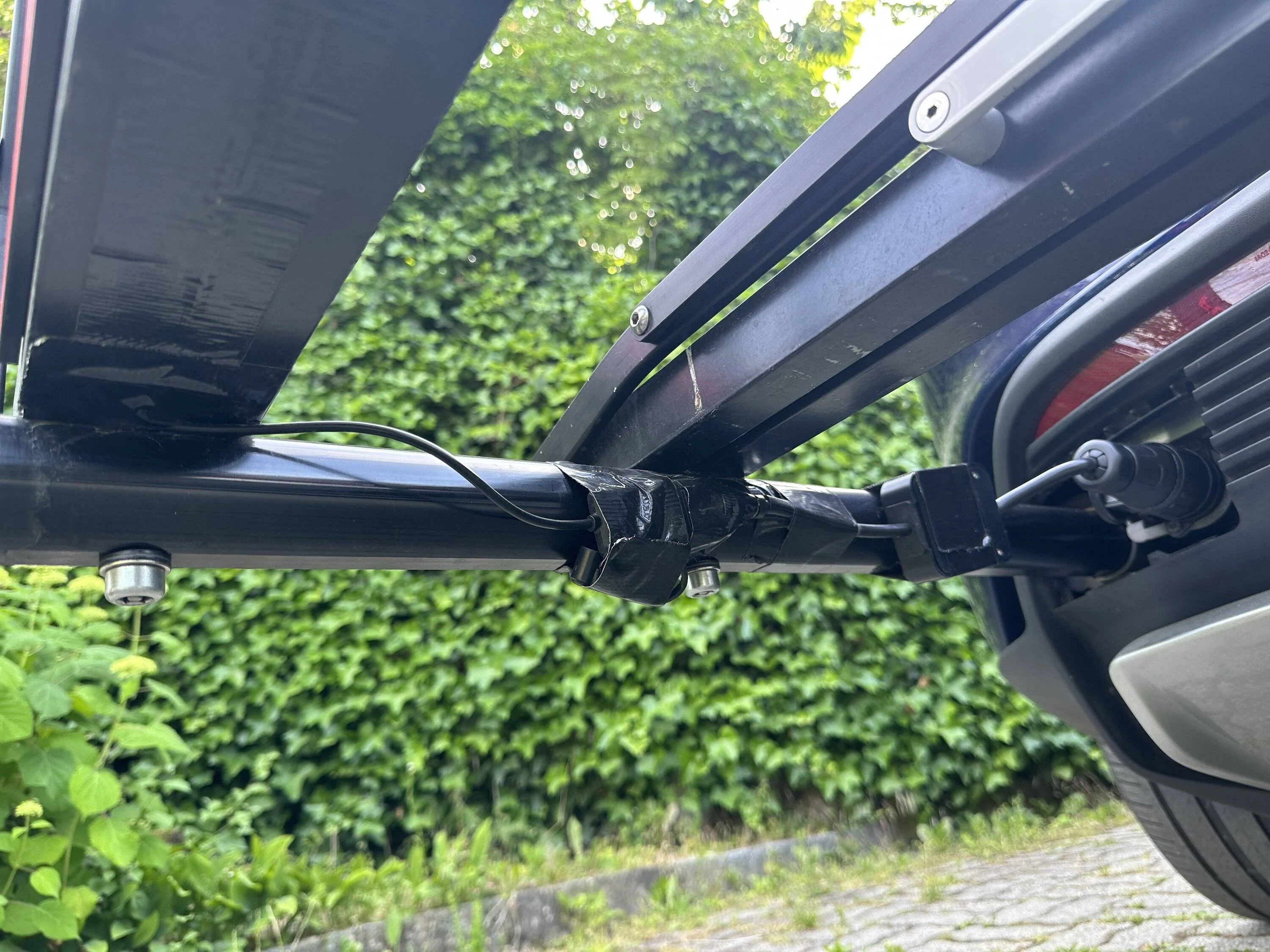Porsche Taycan Custom Cross Turismo Rear Bike Rack Group Buy IMG_7745