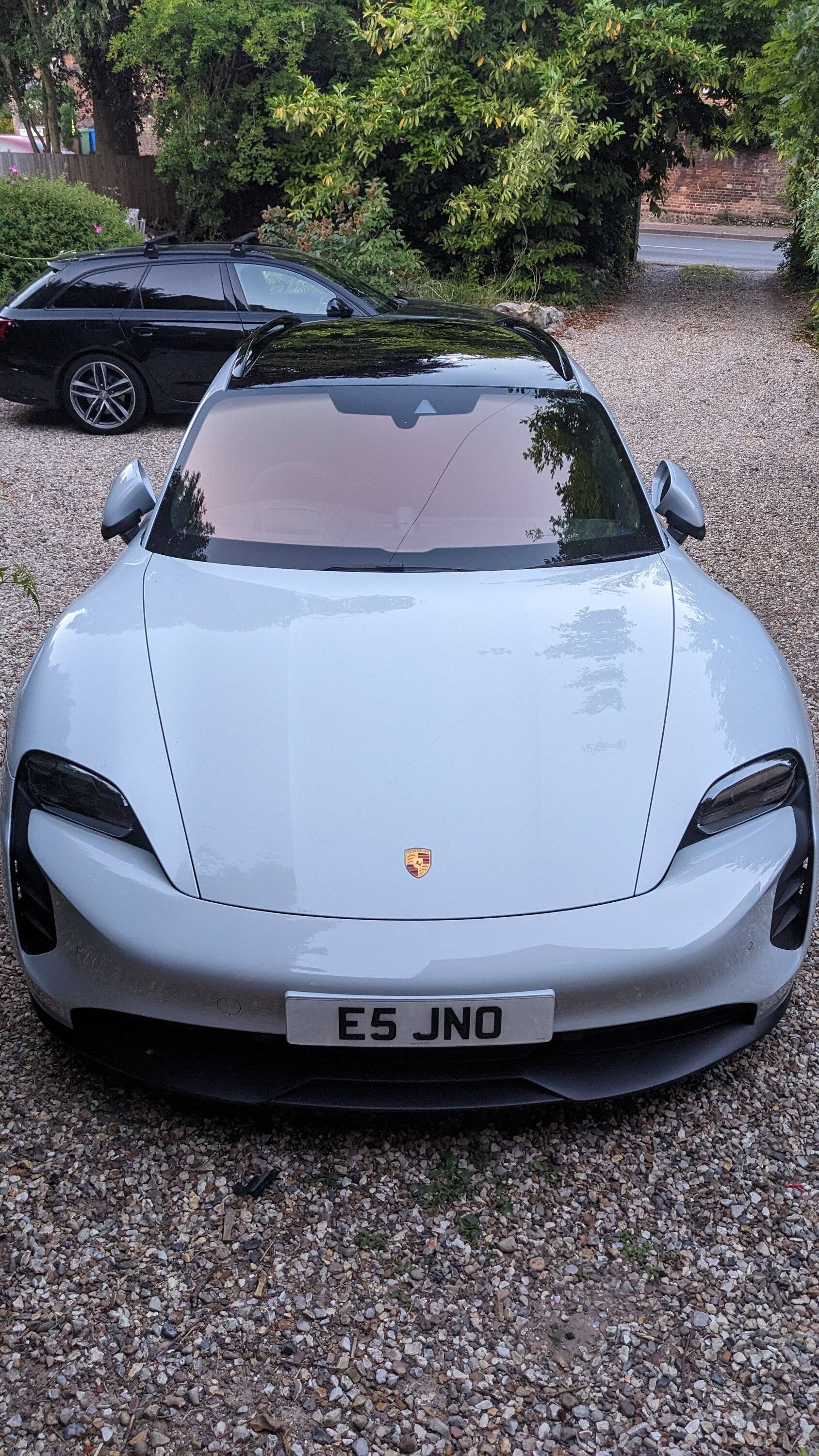 Porsche Taycan Private plates - cheesy or cool? PXL_20230615_202529165