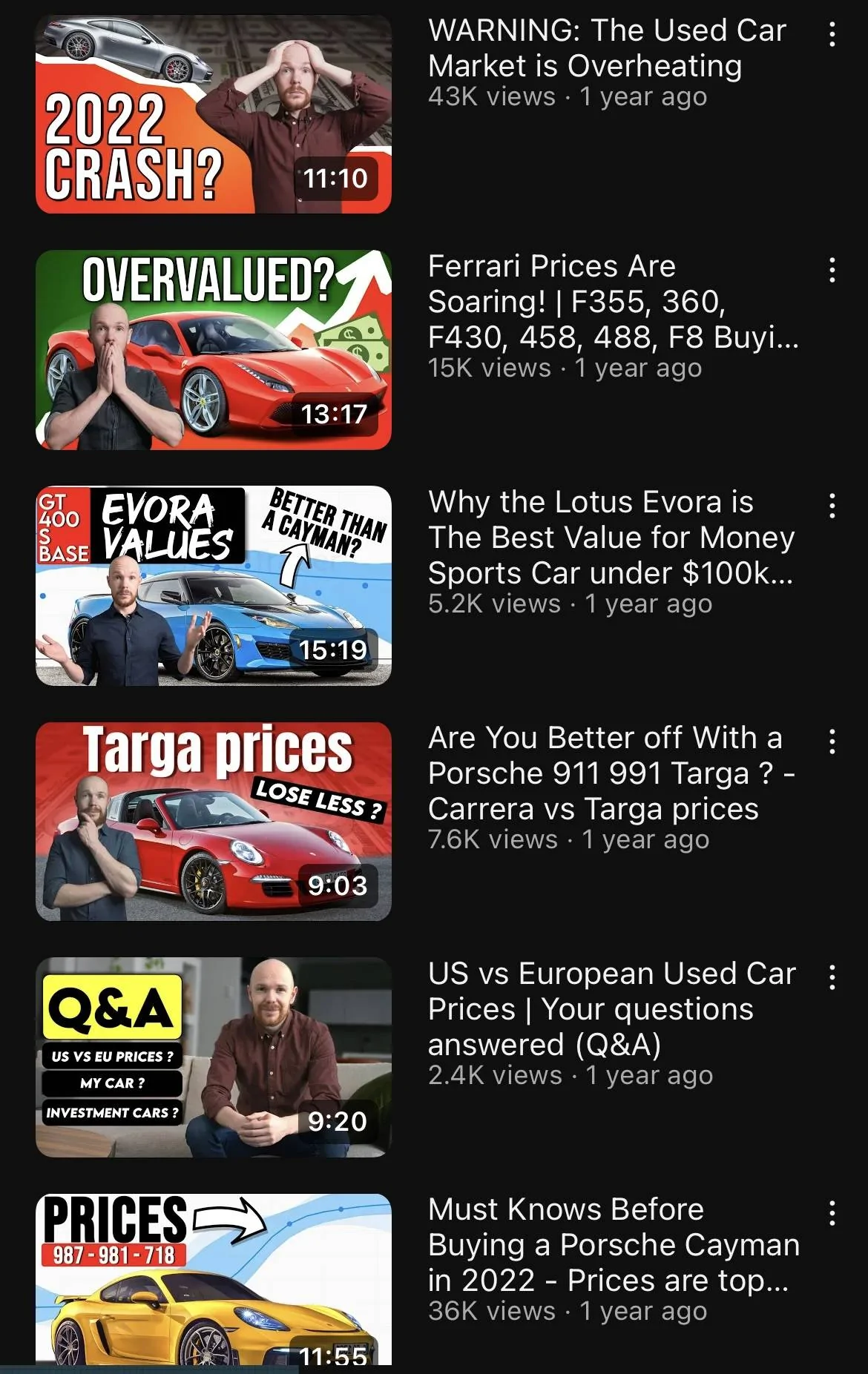 Porsche Taycan Video: "Porsche Taycan Prices are Collapsing" 1687691693985
