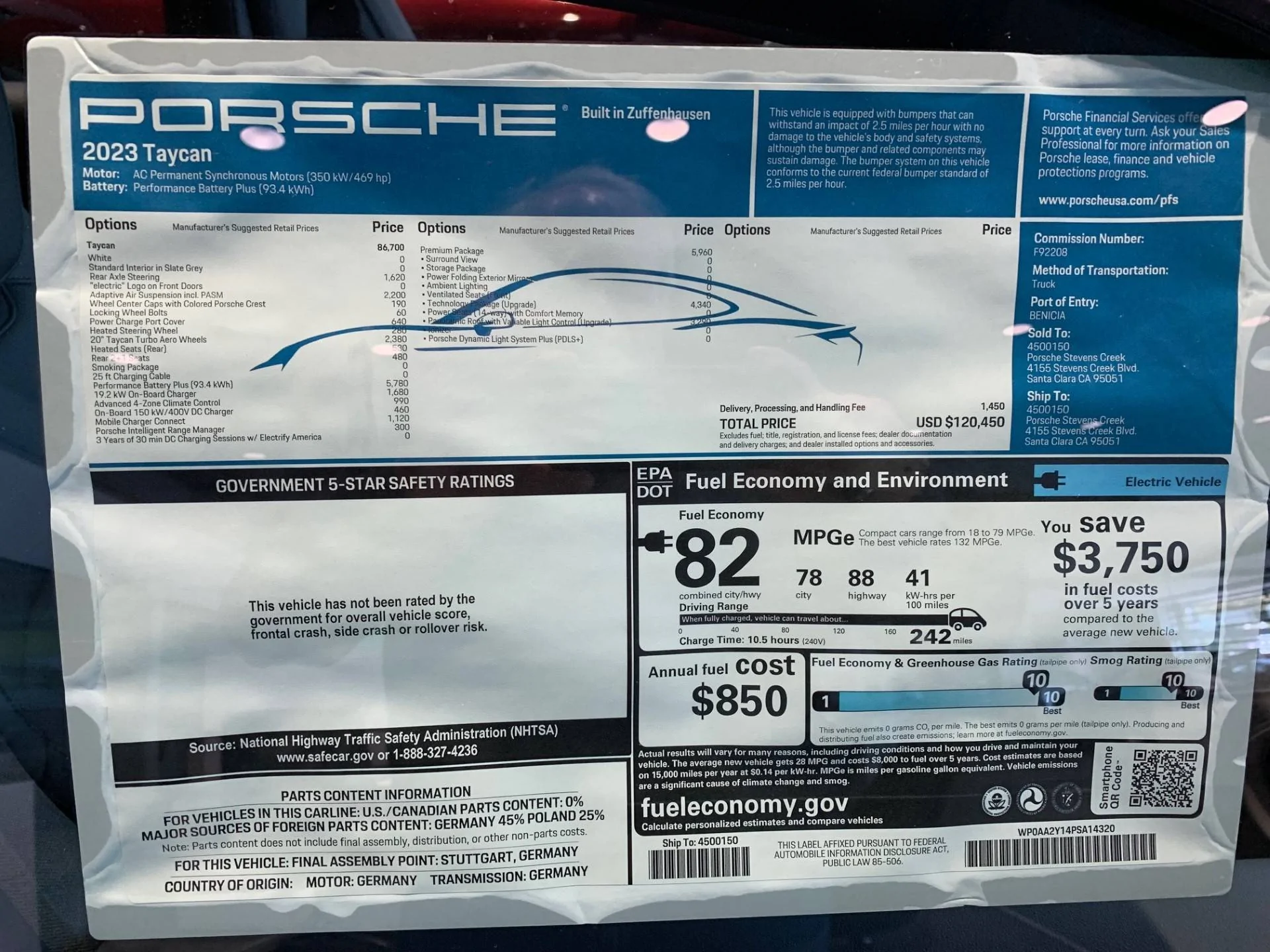 Porsche Taycan Lease new loaded Taycan base with EV credit or buy 2022 used GTS? thumbnail_IMG_6371