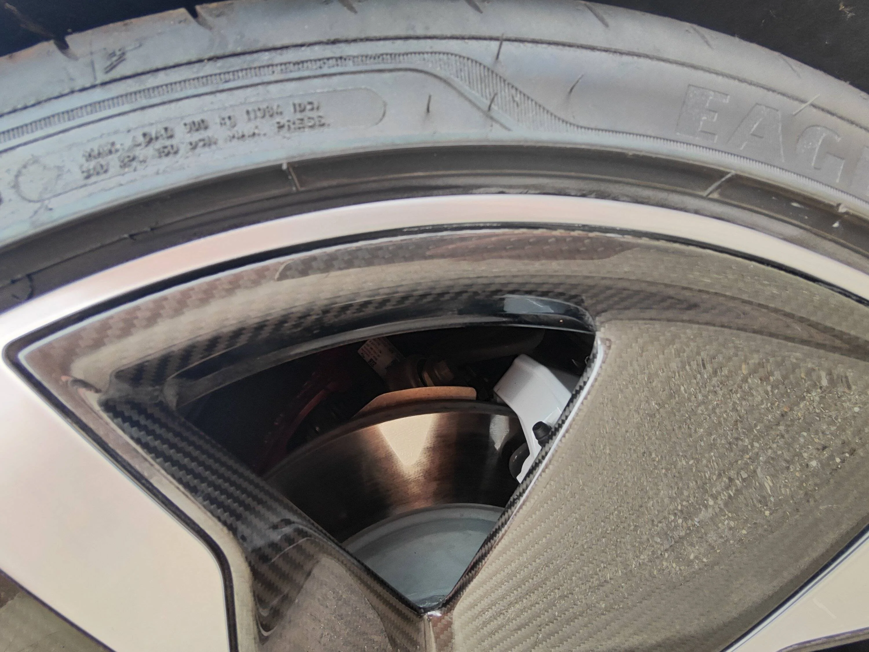 Porsche Taycan 21" Aero Blades Kerb Scraggs (Curb Rash) Repaired - it happened again! IMG_20230627_114953