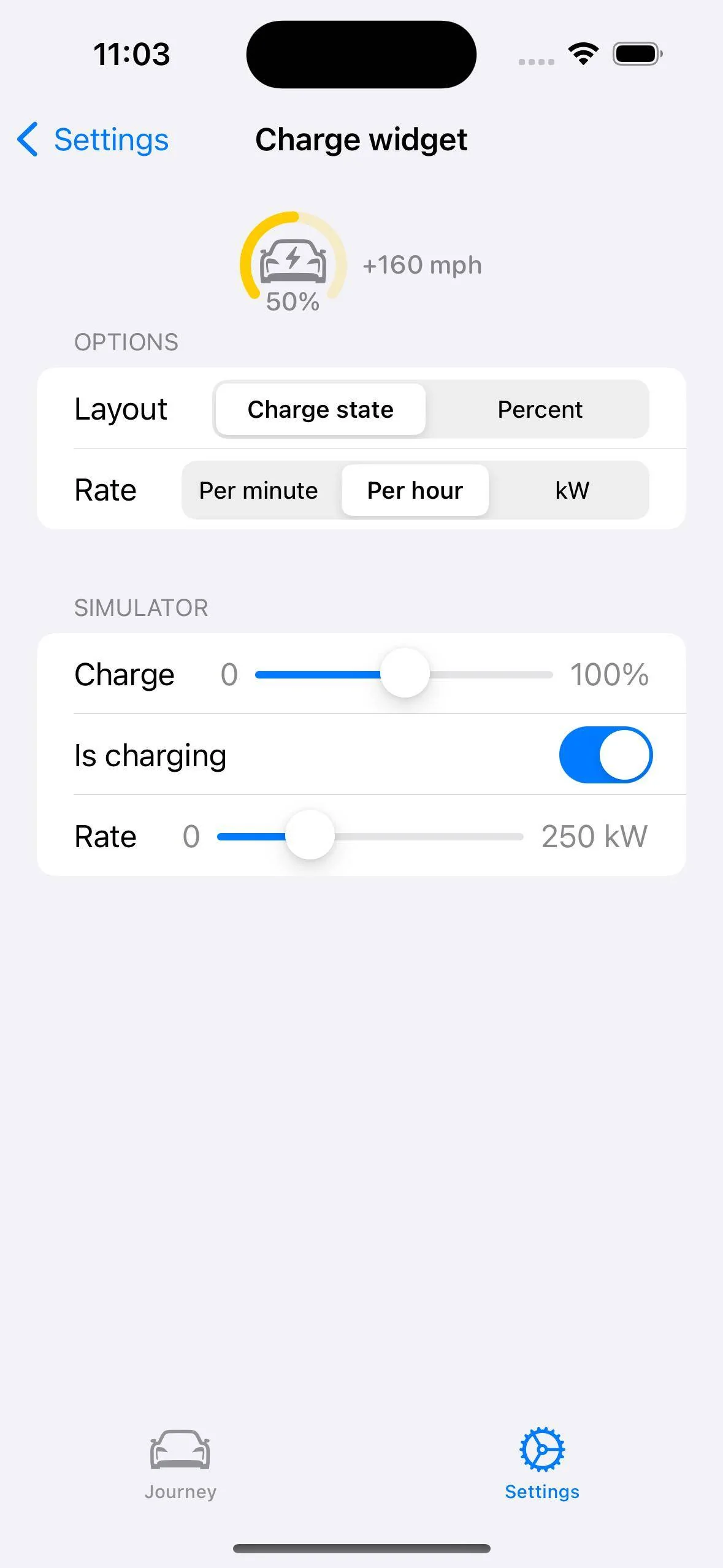 Porsche Taycan Interested in an unofficial Apple Watch app? Simulator Screenshot - iPhone 14 Pro - 2023-07-04 at 23.03.32